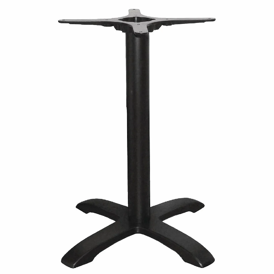 Bolero ce154 hierro fundido mesa pierna Base, negro
