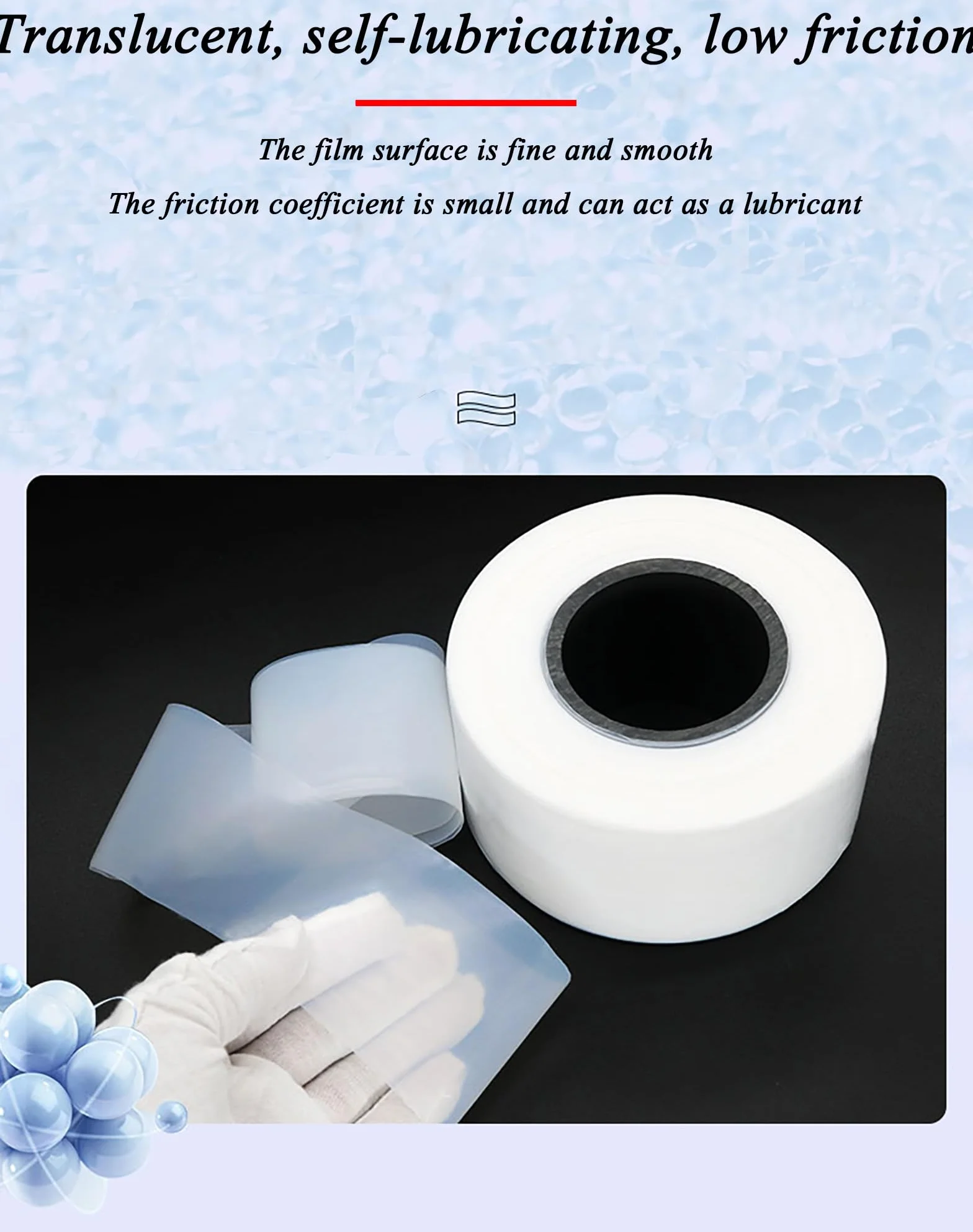 Lámina de teflón PTFE 0.03mm x 5m 100mm ancho resistente altas temperaturas sellado industrial aislamiento eléctrico