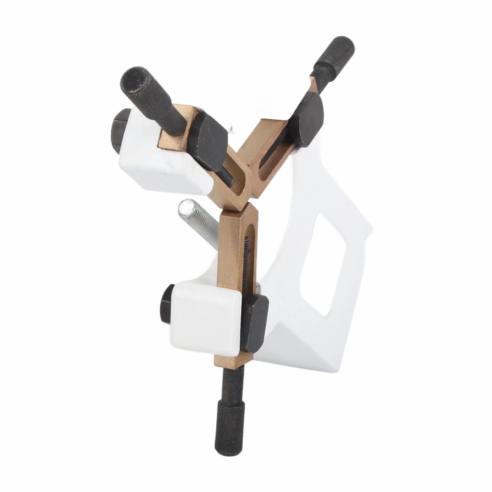 Mini Torno Soporte Estable Estabilizador de Metal Fijo para Torno Eléctrico Accesorios Máquina 8x16 Pulgadas Soporte Central Marco Metalico