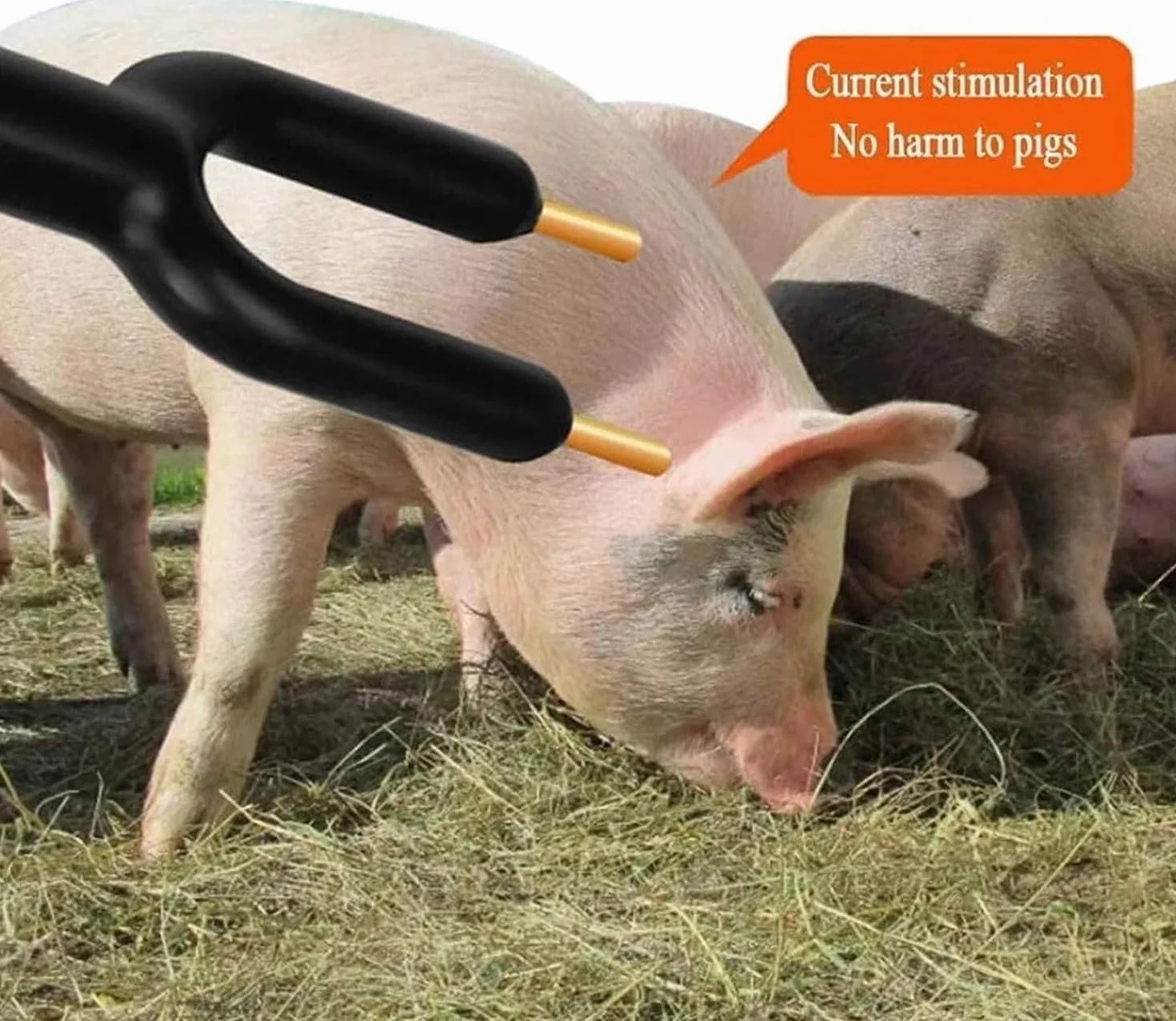 Prod Eléctrico para Ganad,Palo Eléctrico para Conducir Cerdos,Palo De Seguridad para Ganado Animal,Empujador Recargable para Vaca,Cerdo,Ganado,Cabras Y Perro Grande