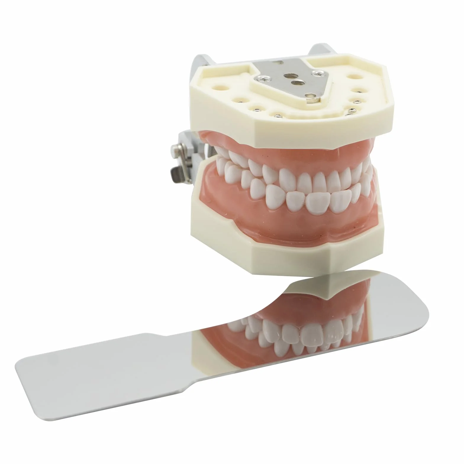 Espejos intraorales para fotografía dental, espejo reflector, oclusal de cristal, ortodóntico de dos caras, LED, cargador inalámbrico y ventilador