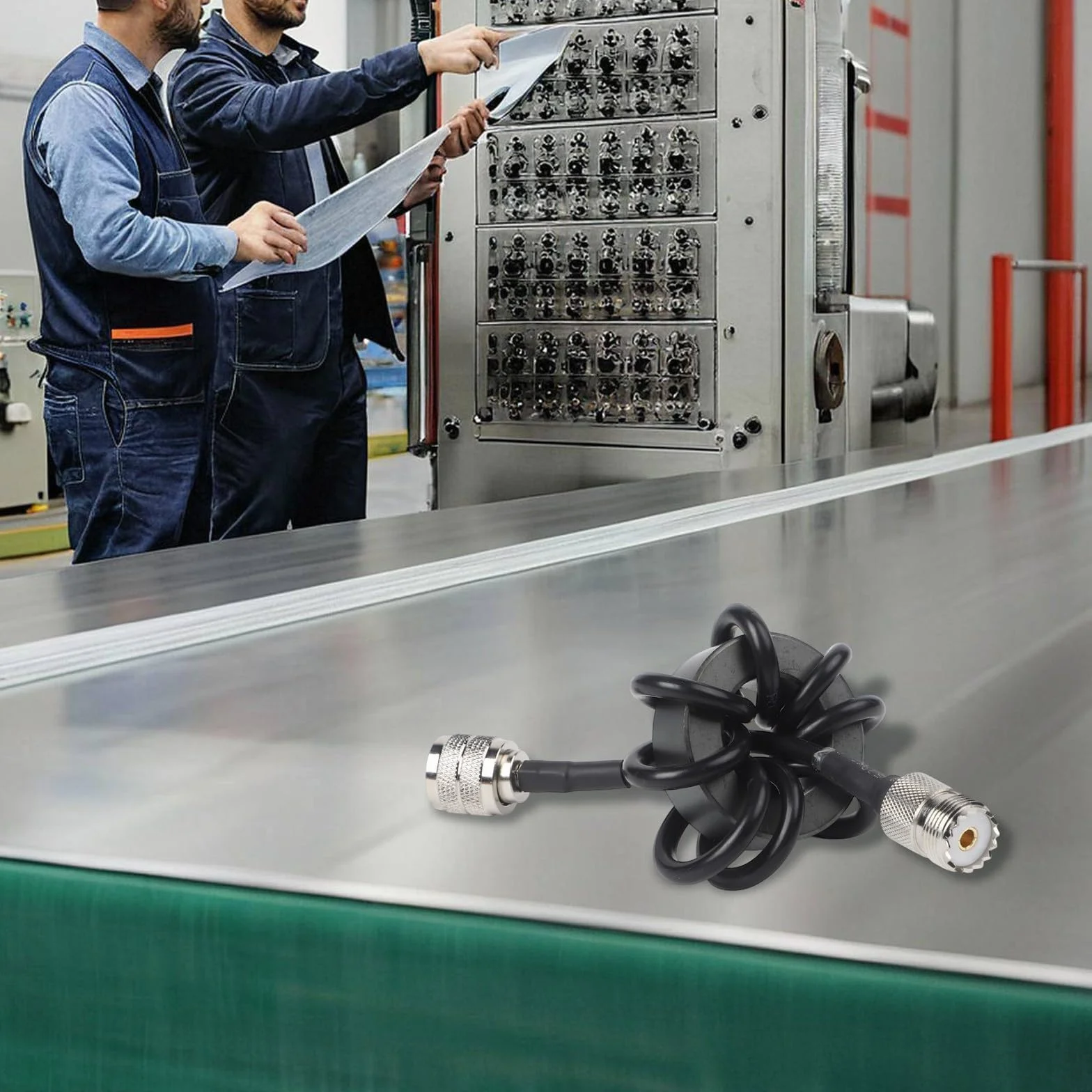 Balun de corriente antiinterferencia EM-25 1.8-30MHz compatible con radio de onda corta HF