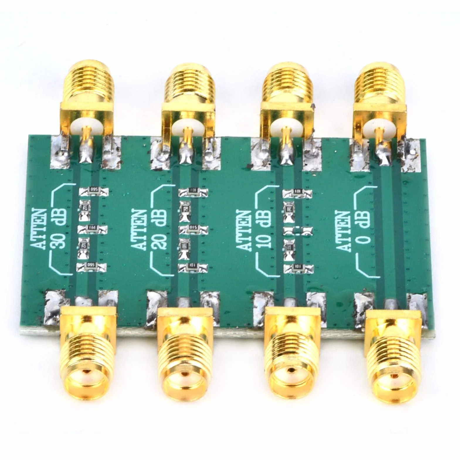 SMA Double Female RF Attenuator Fixed Damper for Electronic Devices Signal Adjustment