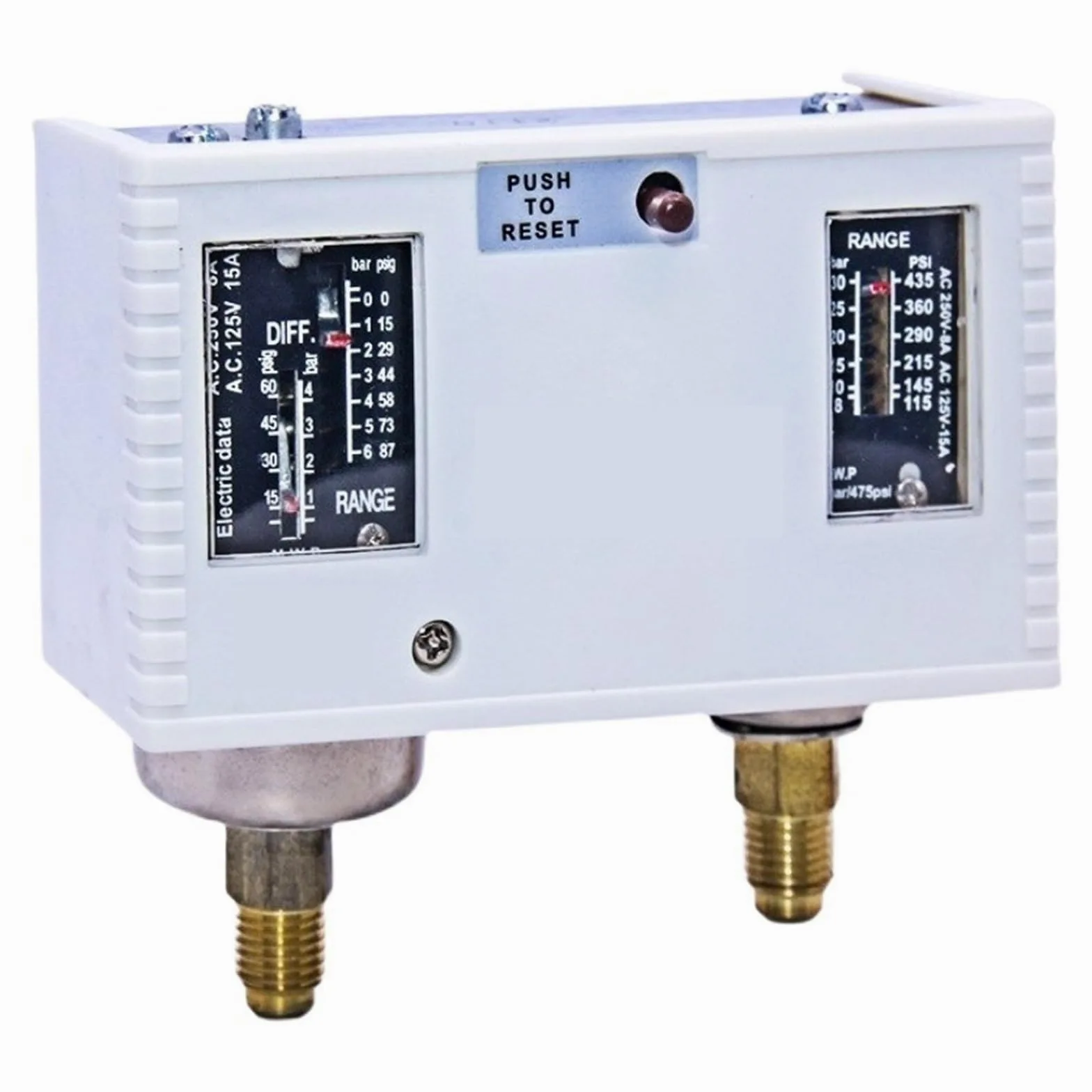 Presostatos HS-P830HM HS-P830 HS-P830HLM HS-P530 HS-P506 AC125V AC250V Controladores De Presión(HS-P530)