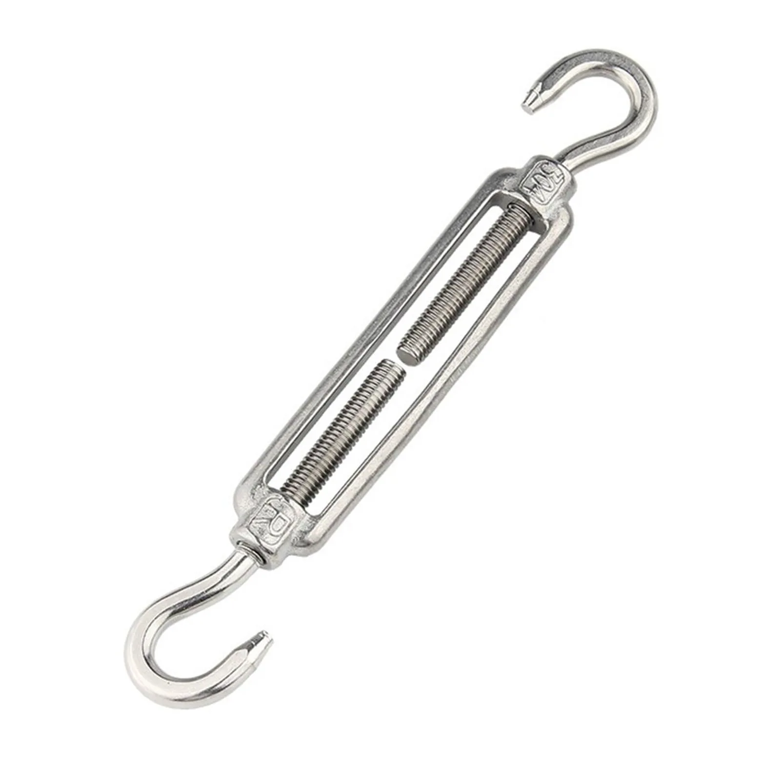 1 tensor de gancho M4-M27 de acero inoxidable 304 for tensores de cables, tensores for velas de sombra y tendederos.(M22)