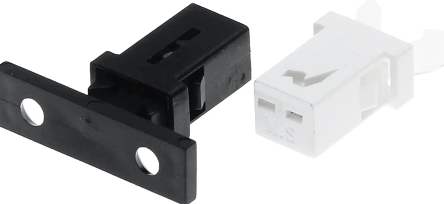 Interruptores Micro interruptor 100 Uds PR-001 cerradura de puerta pequeña interruptor de bloqueo for decodificador de aire acondicionado MS TV EVD cubierta de puerta de DVD interruptor electronico (