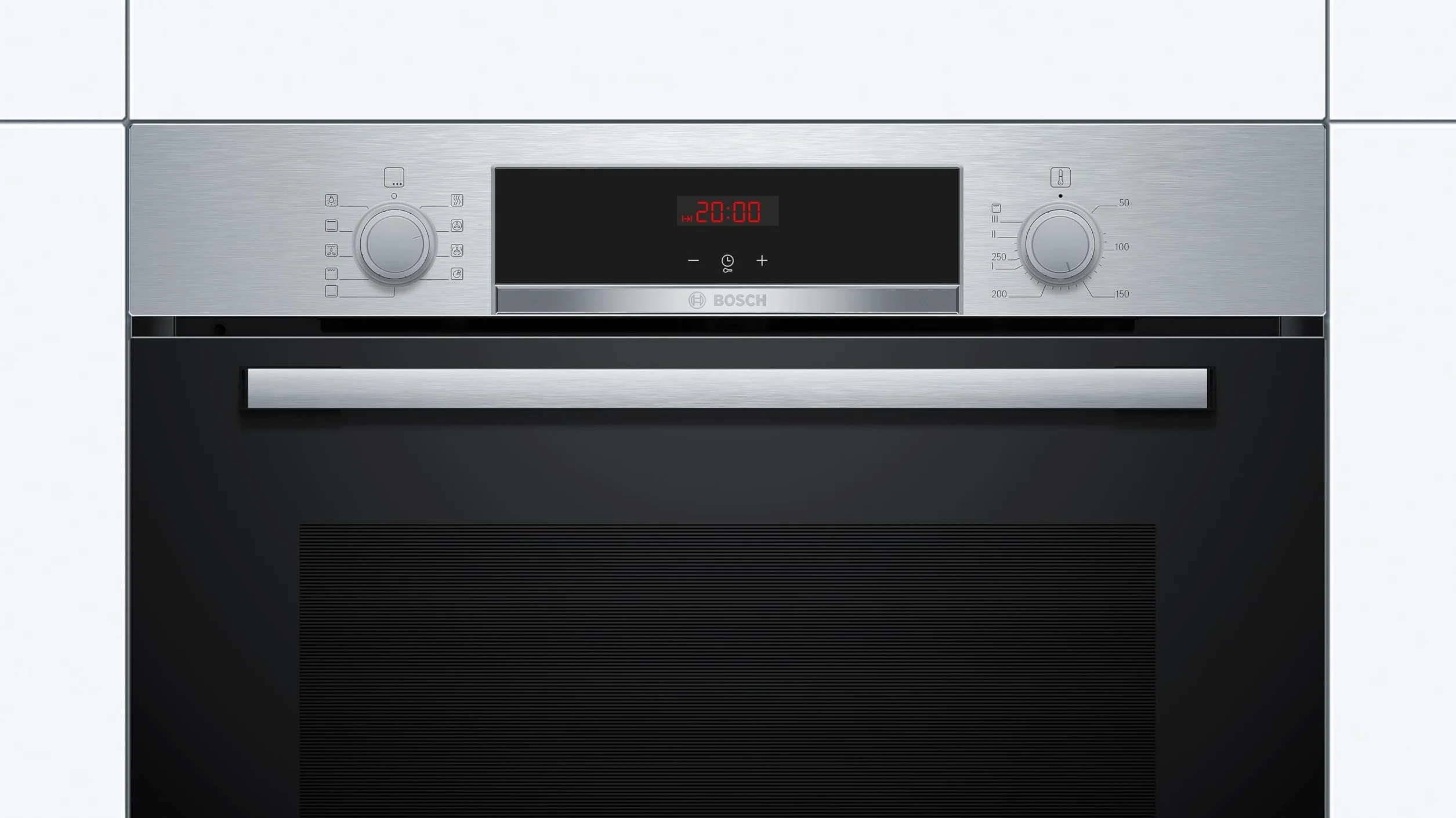 BOSCO Horno Multifunción 60 cm Serie 4 HBA512ES0 Negro