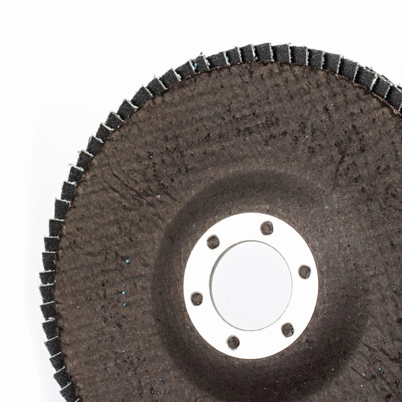 Abrasivo Flap Rueda de Lijado Pulido, Discos de lijado for amoladora angular de 10 piezas de 115/125 mm, hojas de muela abrasiva de grano 40/60/80/120 for acero inoxidable y hierro, 125 mm, grano 80,