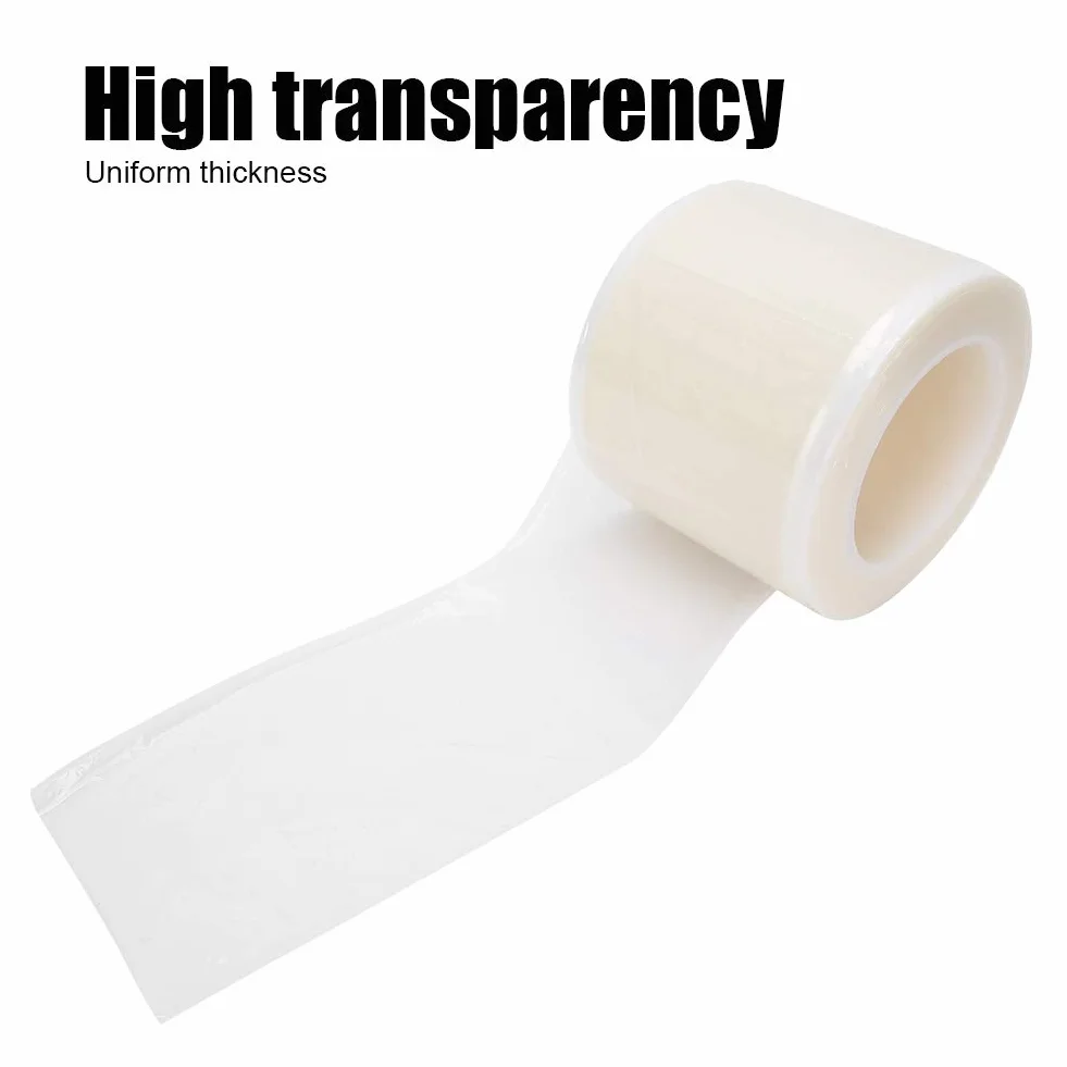 Película de Barrera para Tatuajes 1200 Hojas Desechable Impermeable Transparente