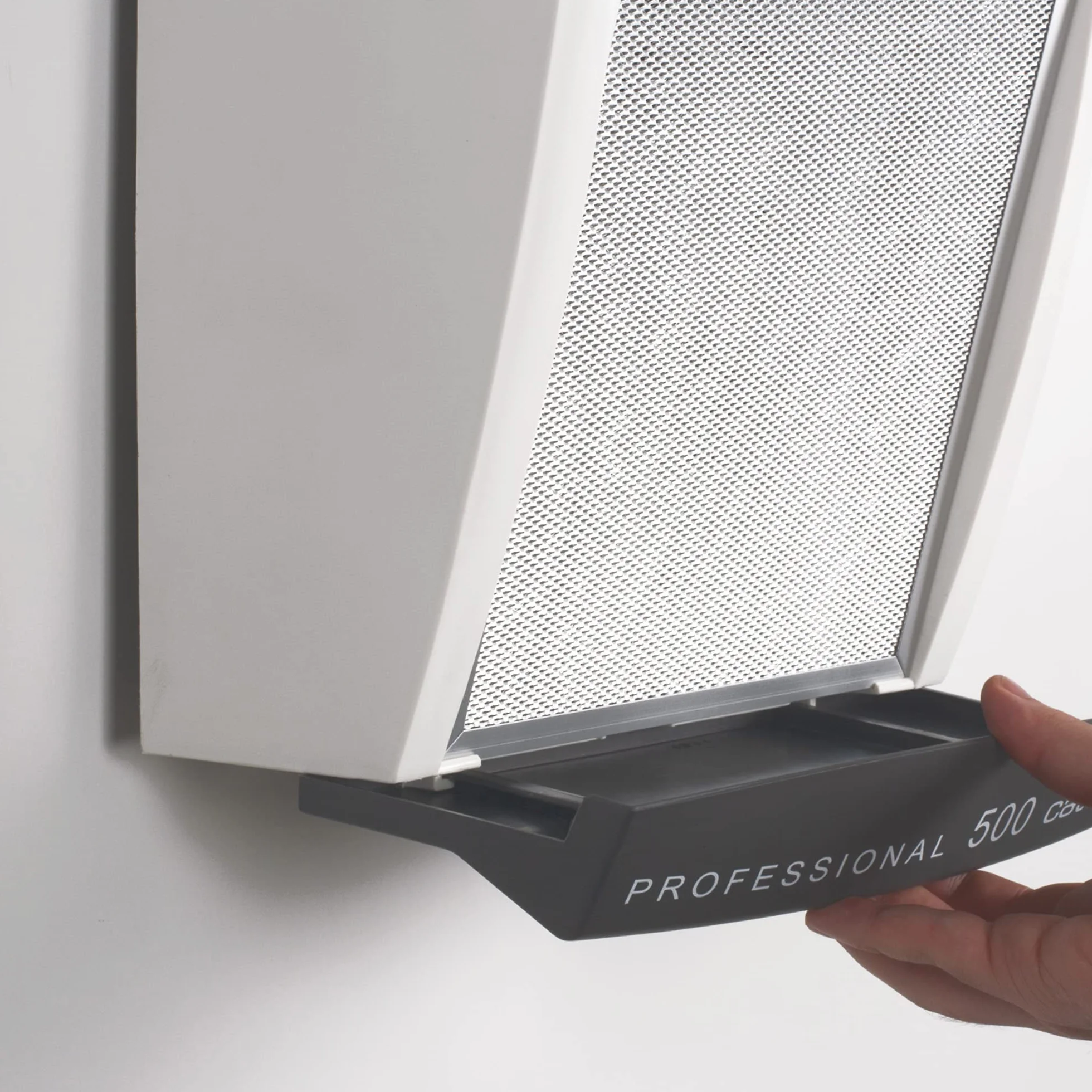 Cata Professional 500 Extractor de Humos Silencioso 125W 57dB Plástico Aluminio Blanco