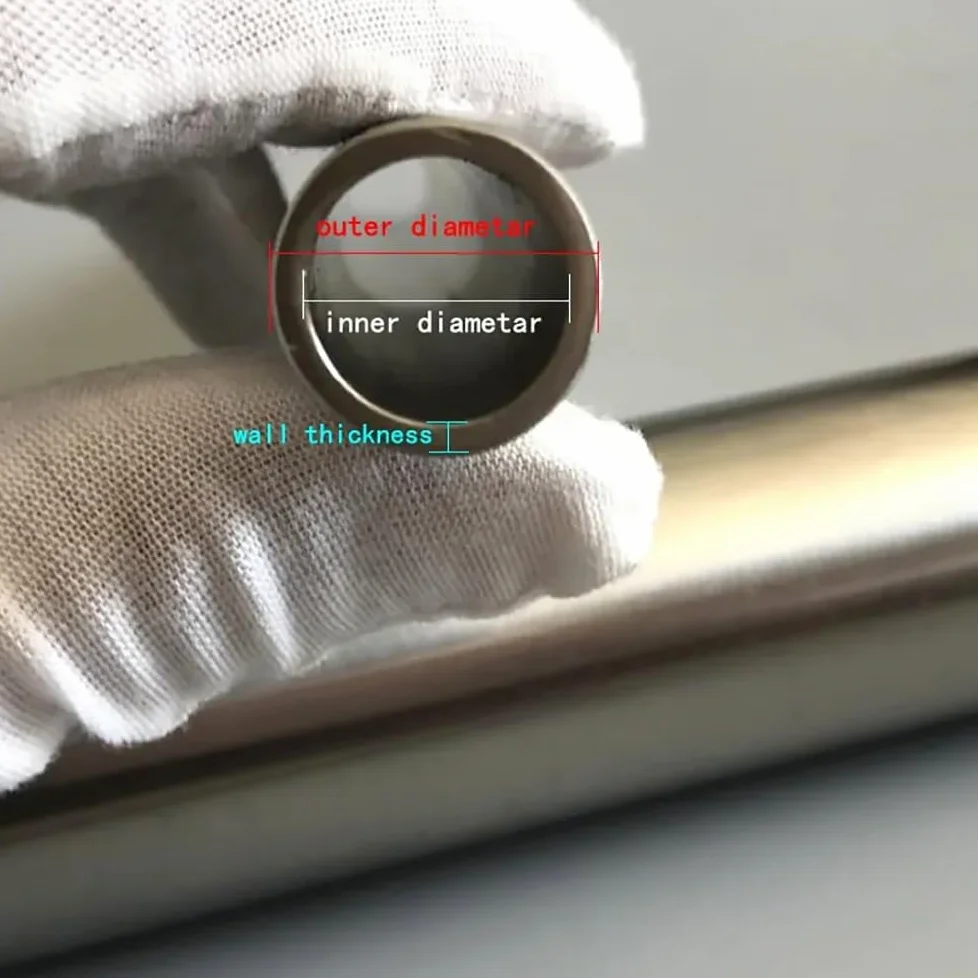 Tubo redondo de precisión de acero al carbono 20# - Acabado pulido for tuberías de fluidos - OD 21/22/23/24/25/26/28 mm - 1 pieza(OD24xID14mmx59cm)
