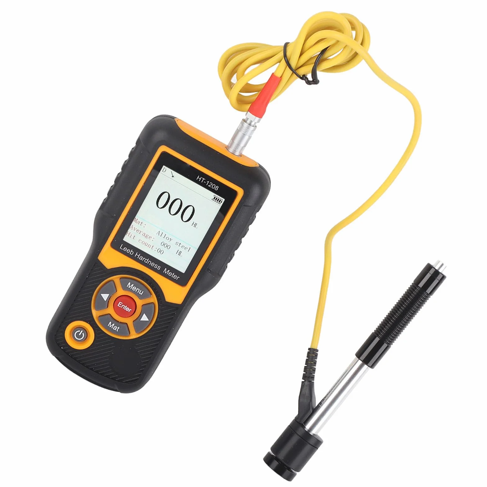 Durómetro Digital HT-1208 Alta Precisión Probador de Dureza Pantalla TFT
