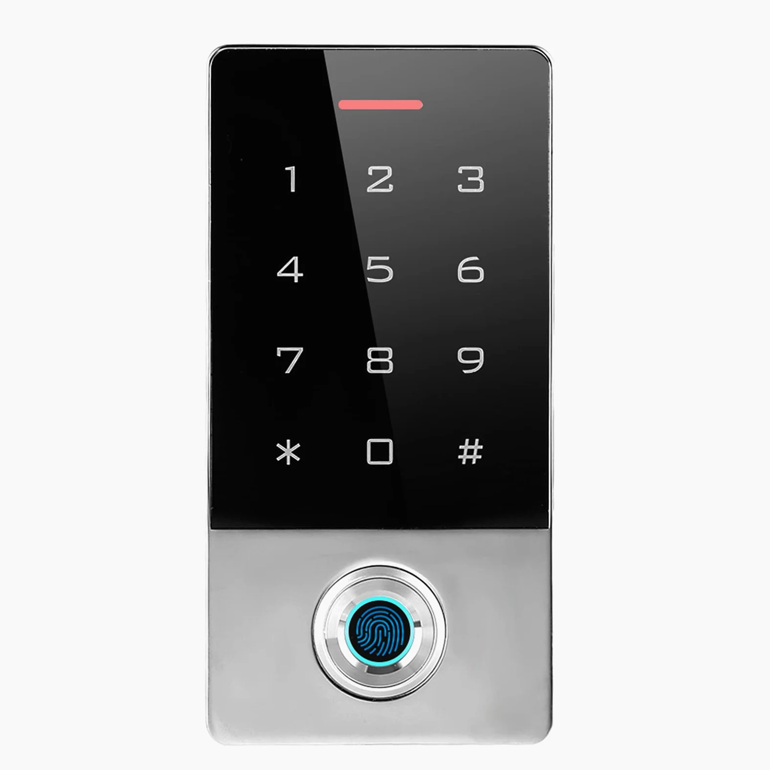 Bediffer Máquina de Control de Acceso de Huellas Dactilares de Metal Contraseña de Tarjeta de identificación WiFi para Oficina Familia Banco prisión, de control de acceso