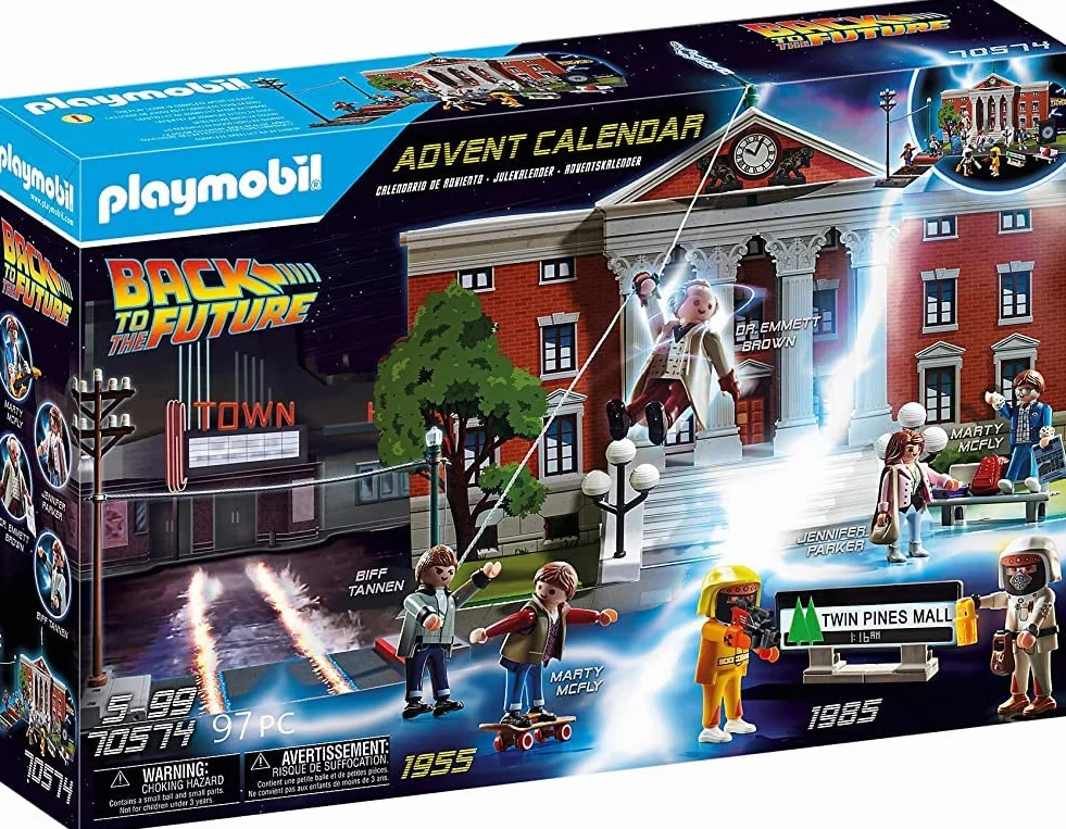 PLAYMOBIL Calendario De Adviento Back To The Future Juguete Multicolor (70574)