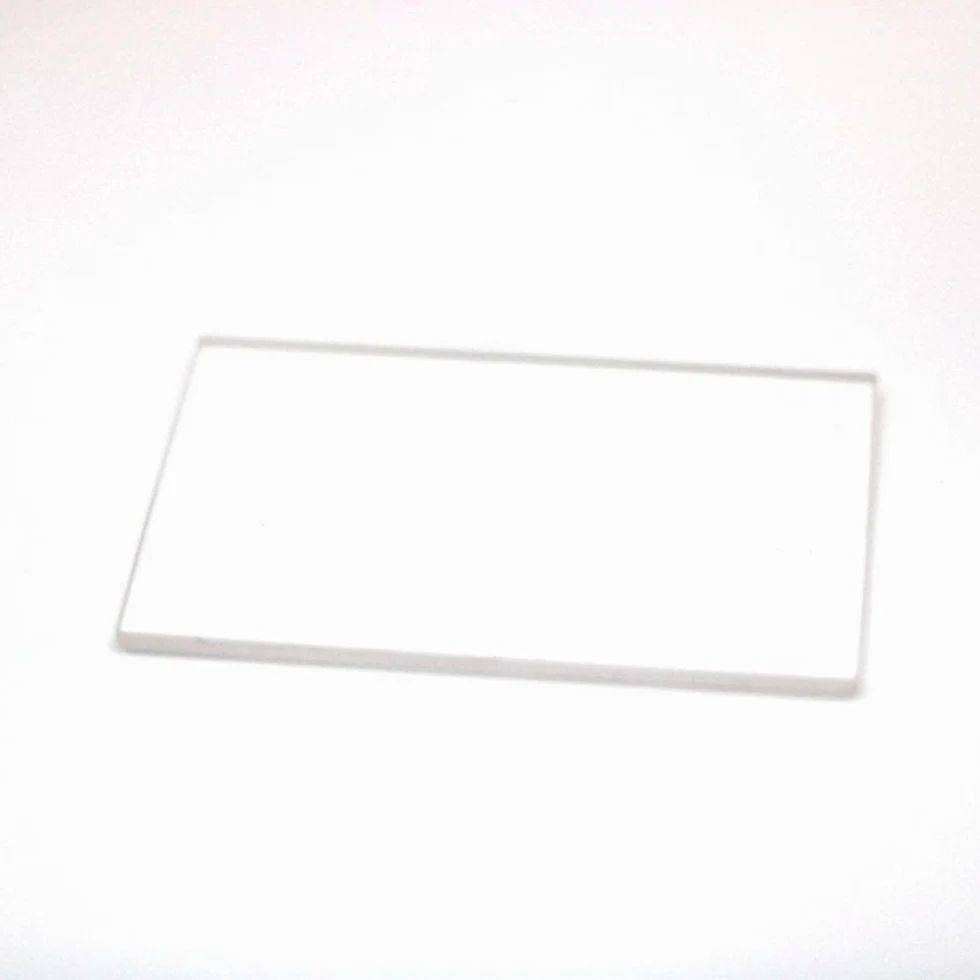 5 uds tamaño Total 30x41,7x2,4mm Placa de Vidrio de Cuarzo de sílice fundida Transparente JGS2