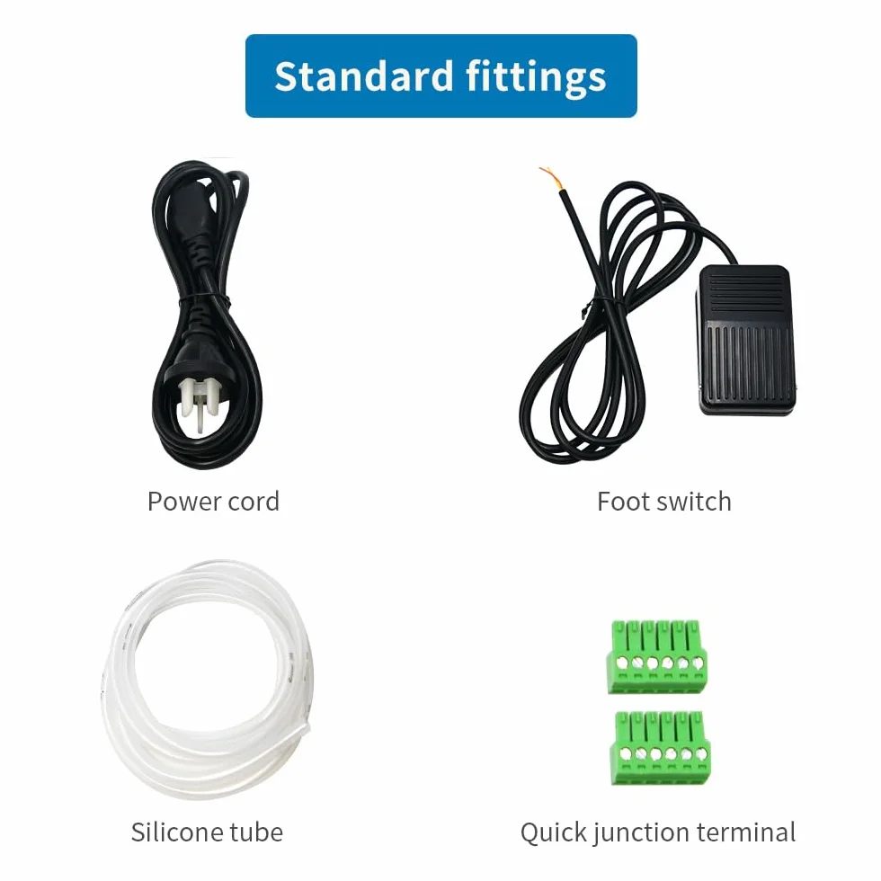 Bomba dosificadora de alta velocidad de motor paso a paso de bucle cerrado Kamoer Lab UIP WiFi V2 (3 rotores, 0,1-1500 ml/min, 100-240 V, WiFi solo para actualización, RS485, analógico, pedal de