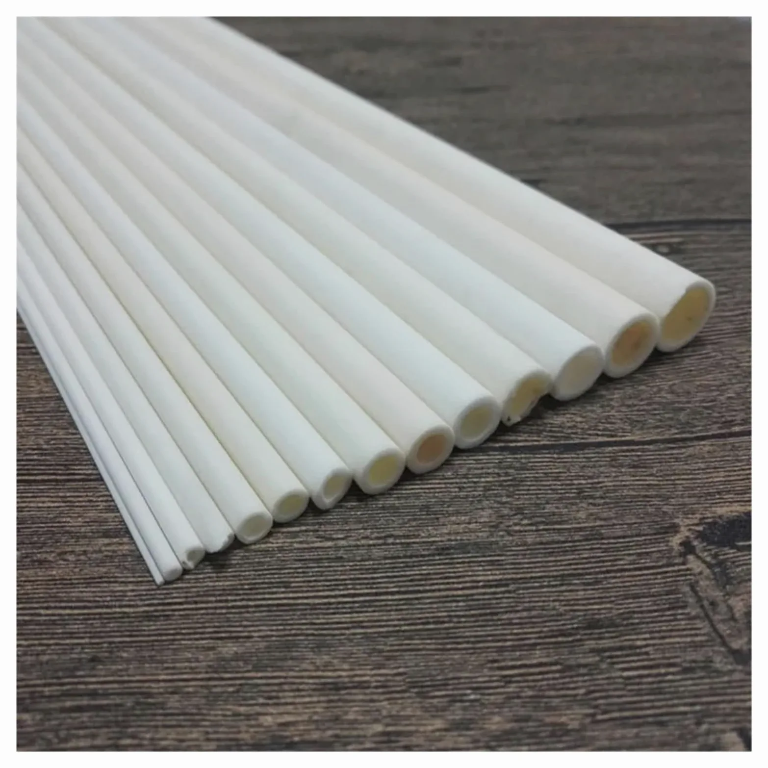 1 Uds. Tubo de cerámica resistente a altas temperaturas, 200mm de longitud, 3,5-35mm ID, resistente a la corrosión, tubo de combustión aislante hueco (Size : 20mm(ID) x30mm(OD))