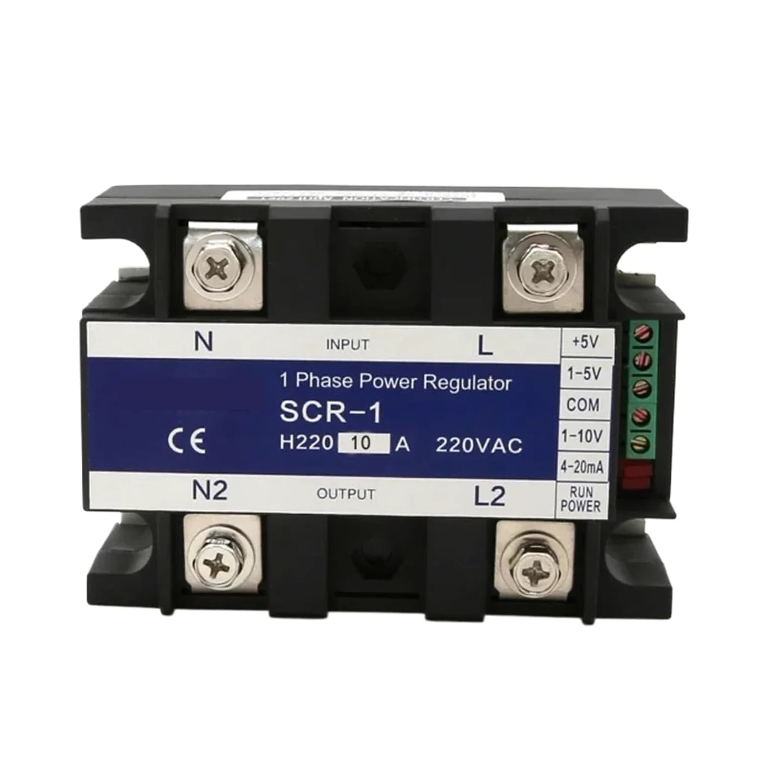 Módulo regulador de Voltaje CA monofásico 10A 25A 40A 60A 80A 100A 150A 200A 220V relé de Estado sólido(40A)