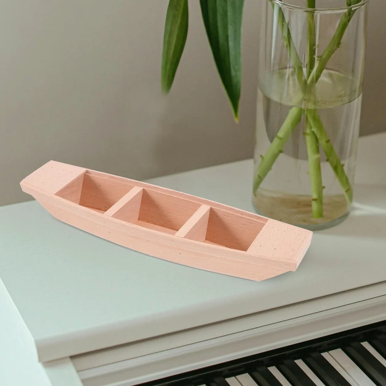 Toddmomy Barco de Madera para Pintar: Decoración Hecho a Mano para Hogar y Oficina