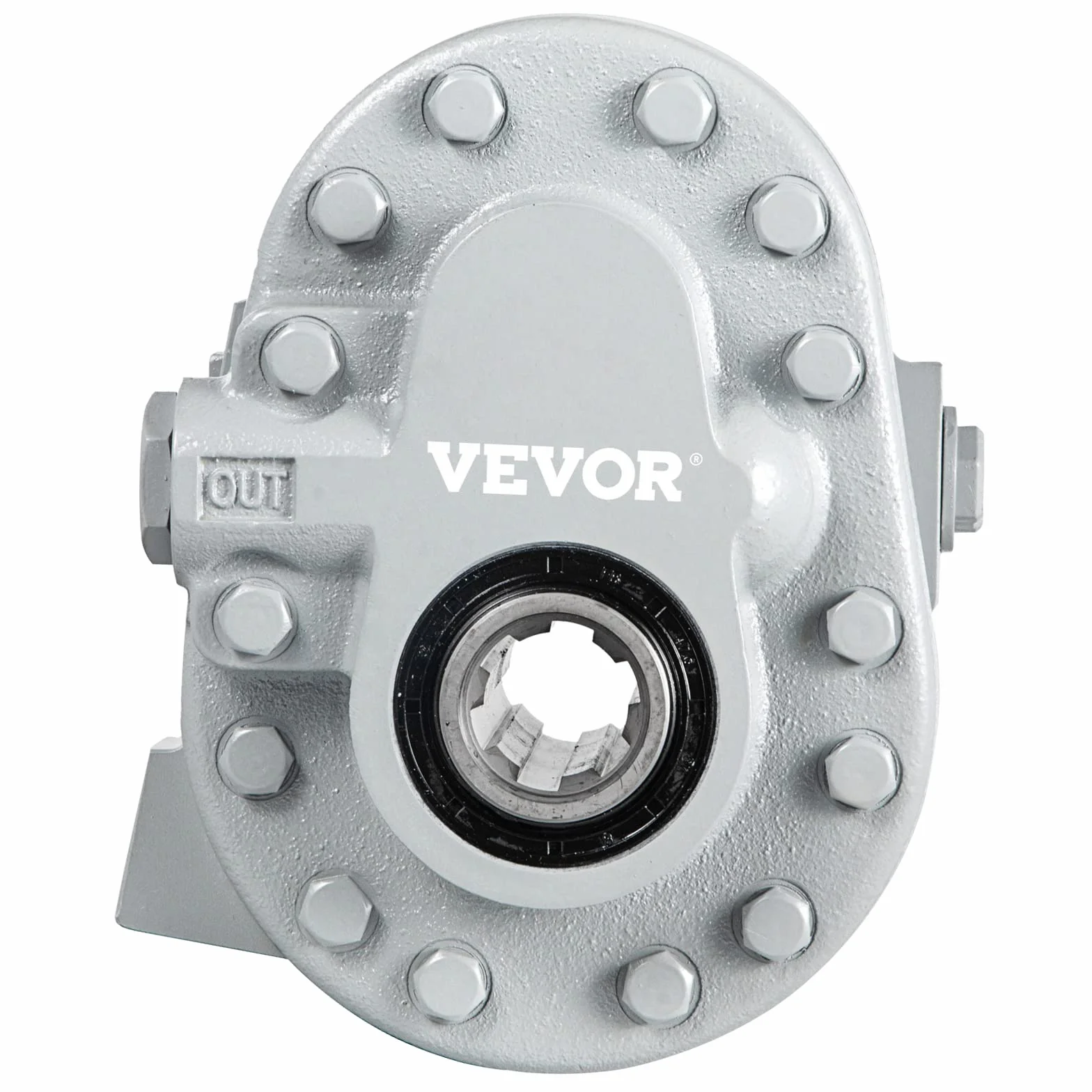 VEVOR Bomba hidráulica 16,6 GPM Motor hidráulico 540 RPM Divisor de troncos 2500 PSI Divisor hidráulico SAE 12 puertos de salida Bomba hidráulica para partidor de troncos para portón trasero de camión
