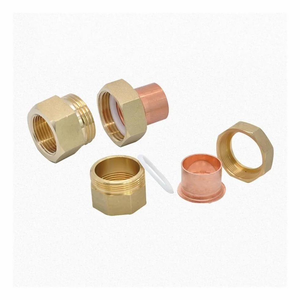 1/4" 3/8" 1/2" 3/4" 1" -4" Female Brass To Copper Solder Cup Connector End Feed Plumbing Fitting Coupler For Air Conditioner(3l4 BSP To 22mm ID)