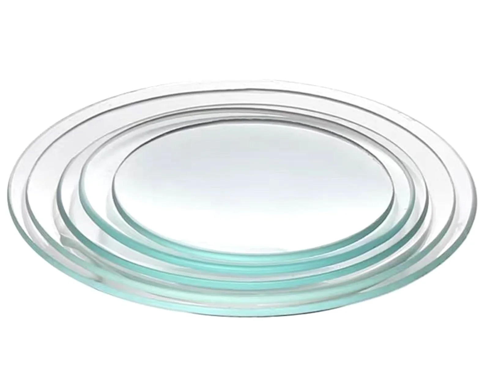 10 unids/lote plato de reloj de vidrio superficie plana 45/60/80/90/100/120/150/180/200mm disco de laboratorio for laboratorio(150mm)