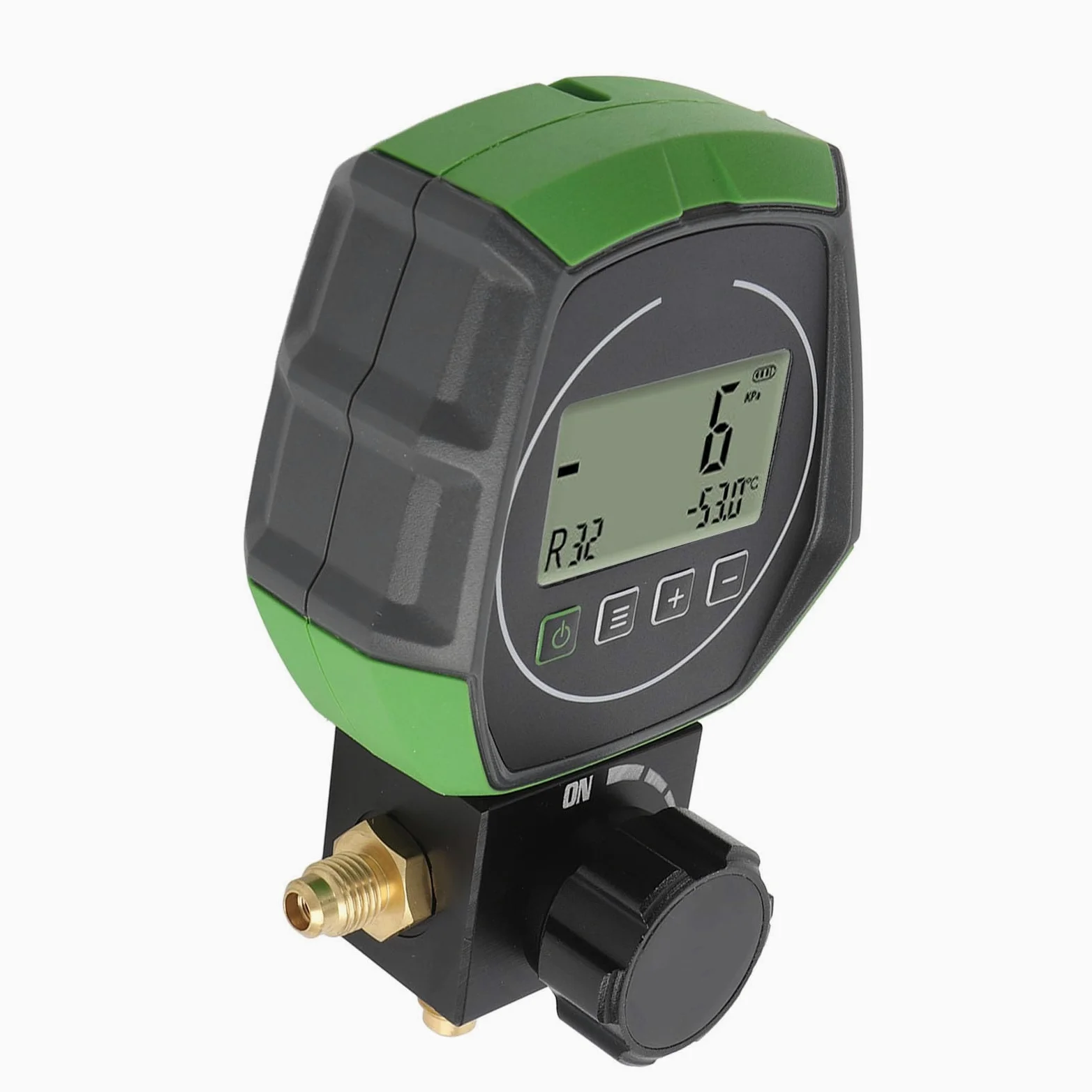 Medidor Digital HVAC 0-6000KPa Diseño de Válvula Probador de Medidor de Vacío HVAC de Alta Precisión para Mantenimiento e Instalación para Equipos que Cumplen con las Normas y Temperatura
