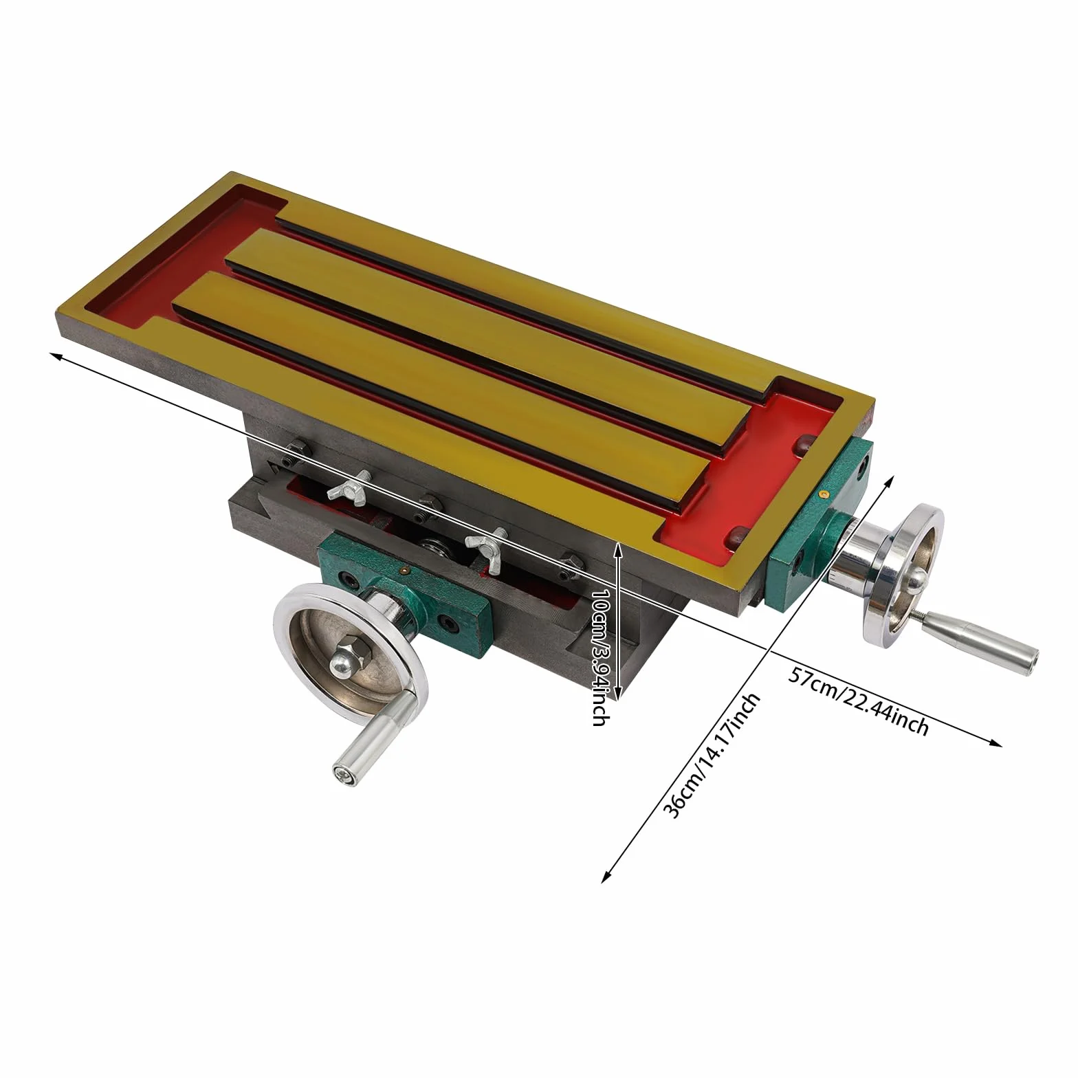 Fresadora de mesa en cruz XY, 2 ejes, soporte ajustable para taladrar y fresar, mesa de coordenadas, mesa de taladrado multifunción, soporte de mesa de fresado, 230 mm x 110 mm