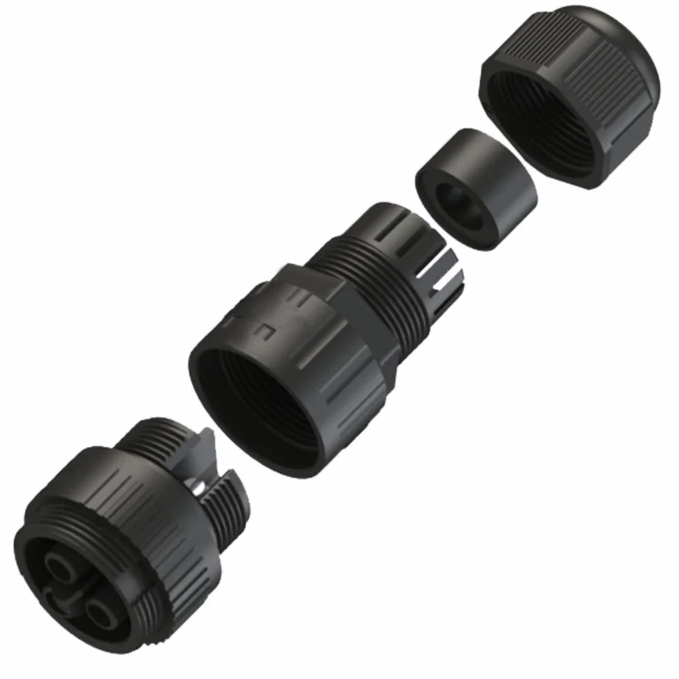 Conector solar de CA para microinversor APSystems EZ1 EZ1-M, 17,5 A, IP68, impermeable, resistente a los rayos UV, rango de funcionamiento de -40 °C a 85 °C