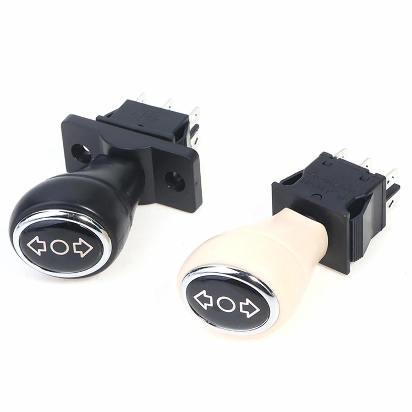 Selector hacia adelante y hacia atrás para coche de juguete eléctrico 3 posiciones plástico resistente al desgaste mecanismo de seguridad