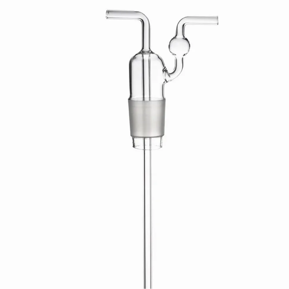 Cristalería de Laboratorio Frasco de lavado de 500 ml con boca esmerilada, vidrio transparente 34/35, equipo de laboratorio