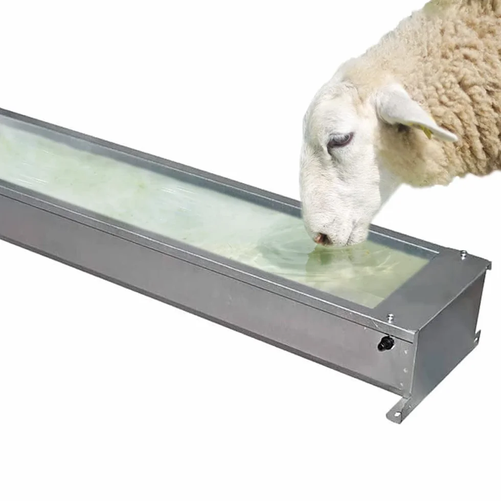 Bebedero de Canal para Animales - Bebedero Automático de Pared - Conéctalo a una Toma para Mantener Constante el Nivel del Agua - Incluye Boya de Alta Precisión y Soportes de Pared - Longitud 1m