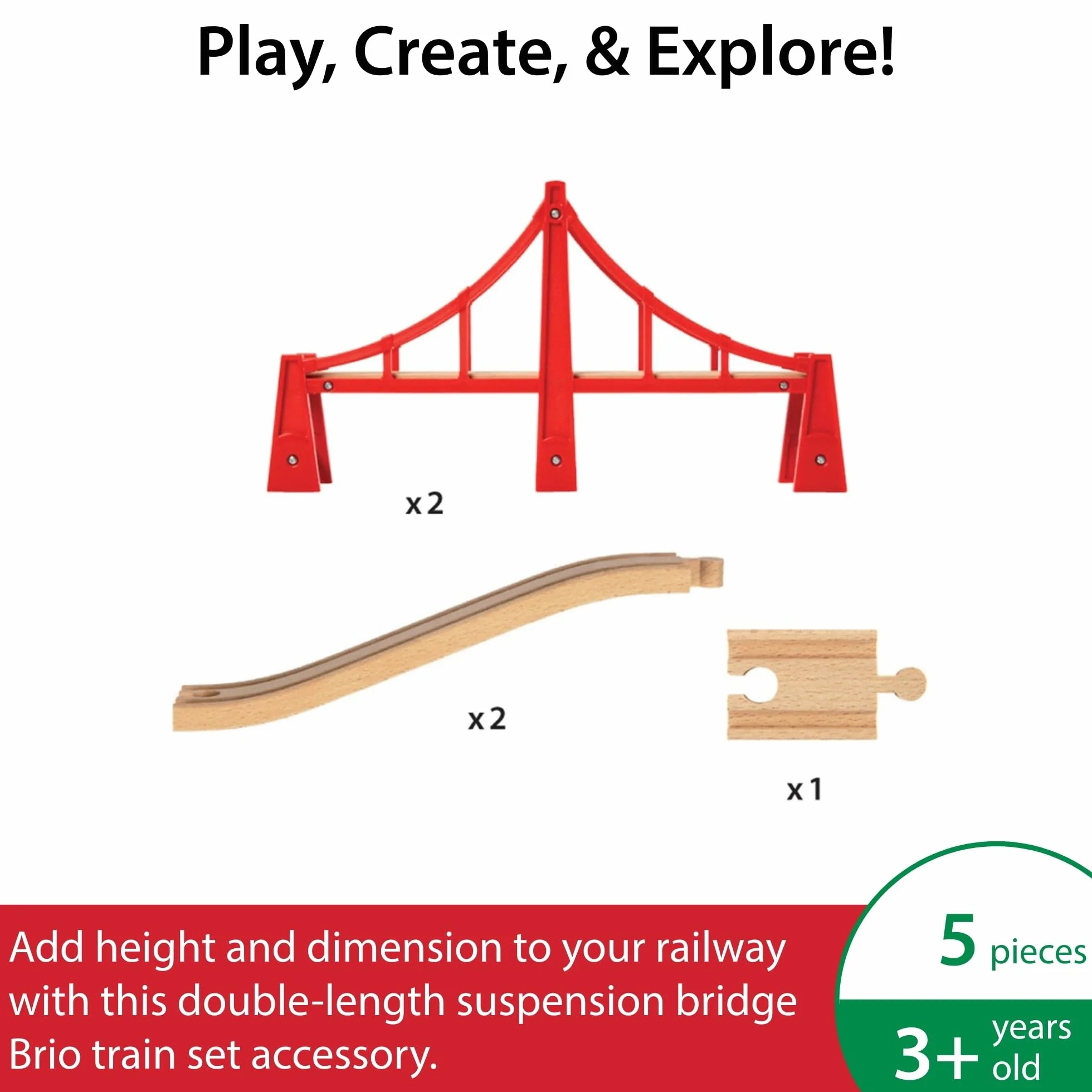 BRIO Puente Colgante Doble 33683