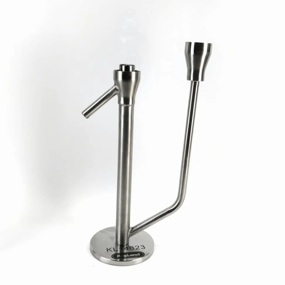 KegLand Destilación de loro acero inoxidable DS135 KL14823 para uso con hidrómetro a prueba de álcalis