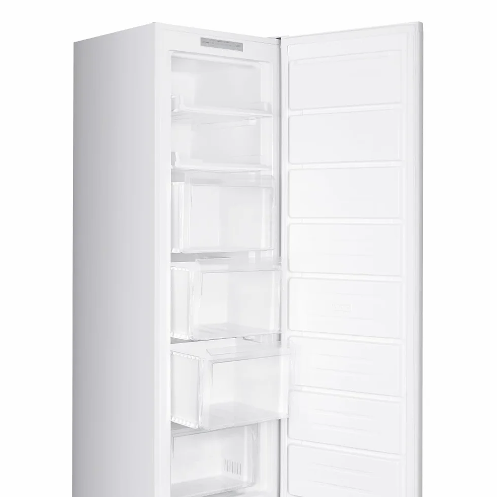 Svan Congelador Vertical Blanco SCV175500ENF 204 L Puerta Reversible Eficiencia Energética Clase E