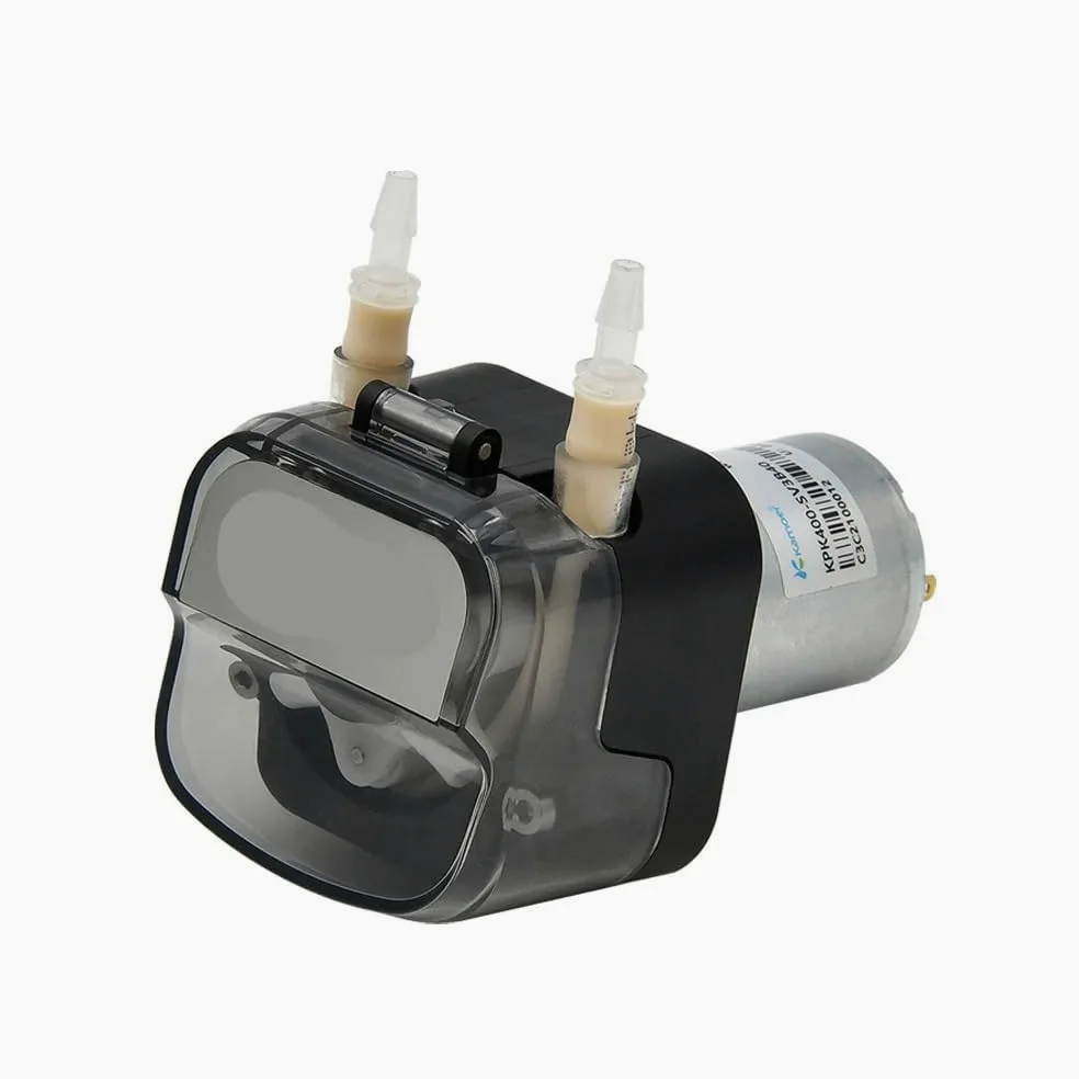 Bomba Peristáltica Bomba peristáltica de alto caudal Kamoer KPK400 400 ml/min, motor 12 V y 24 CC, autocebante, con tubo BPT, dosificadora for laboratorio(Kpk400-sv3b40-24v)