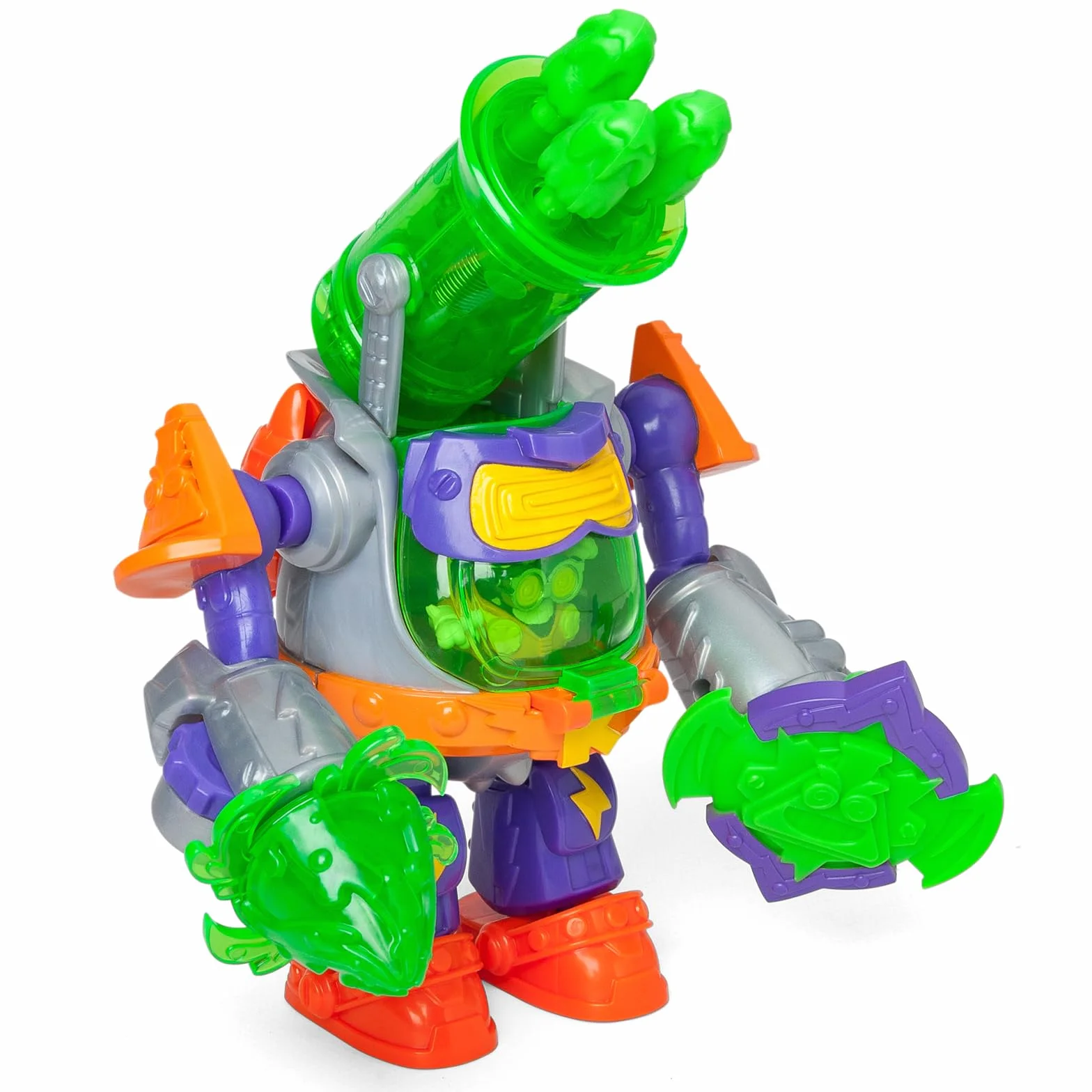 SUPERTHINGS Ultra Striker Profesor K. Robot Figura z Proyectilami