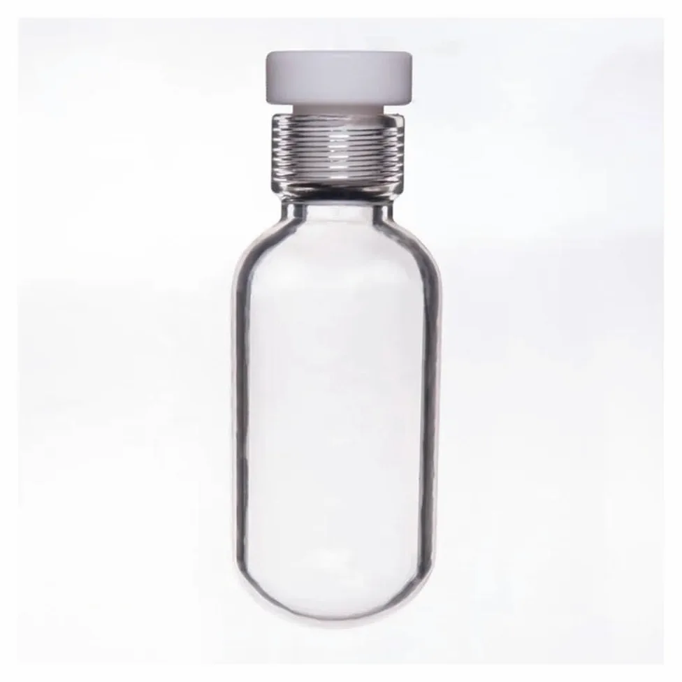 Equipos y suministros de laboratorio Película de recubrimiento for botellas pared gruesa resistente a la presión, tapón rosca interna PTFE P16