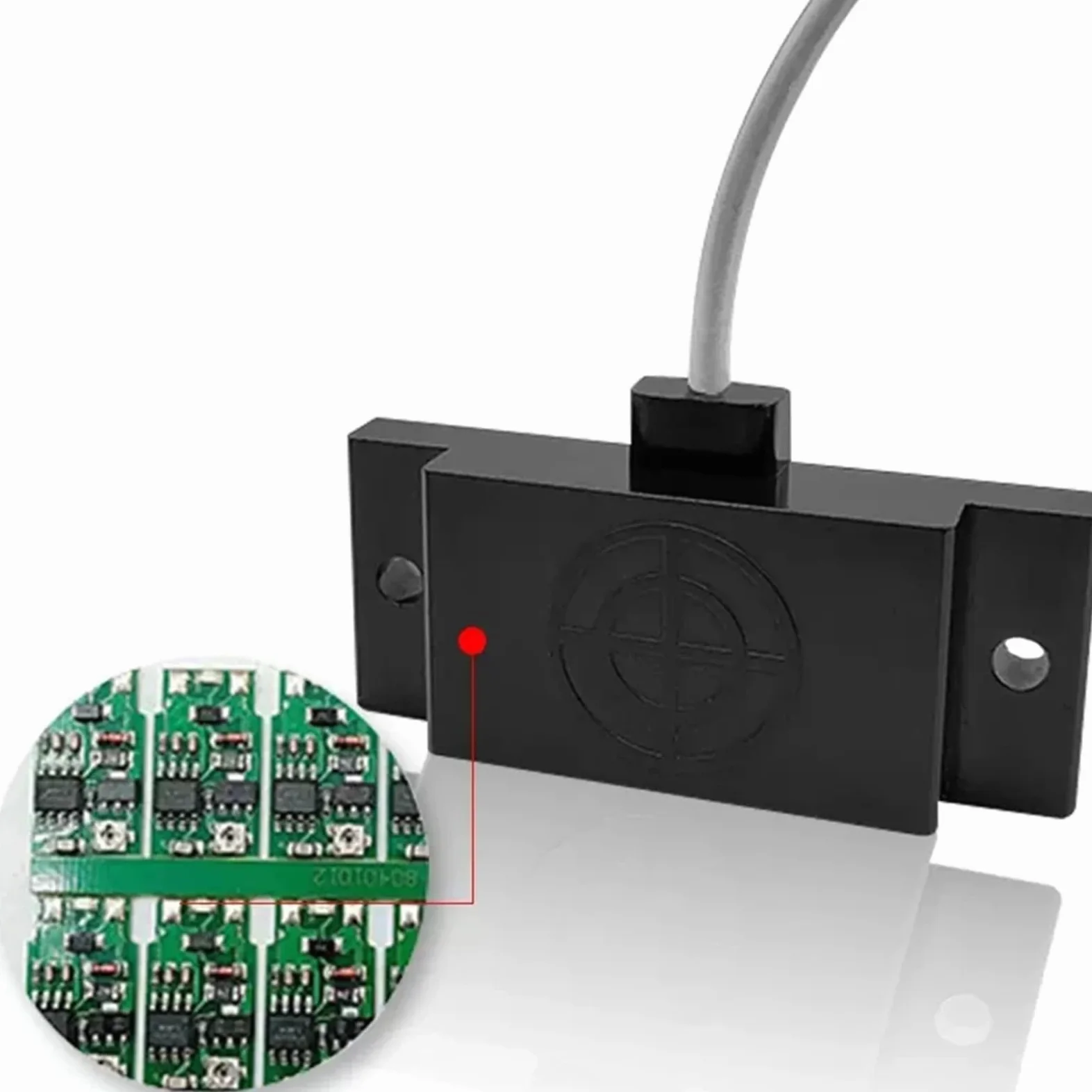 Sensor de nivel de líquido de capacitancia Rectangular, E2K-F10MC1, interruptores de proximidad capacitivos de 3 cables CC, Detector de cría de plástico(E2K-F10MB1-PNP-NO)