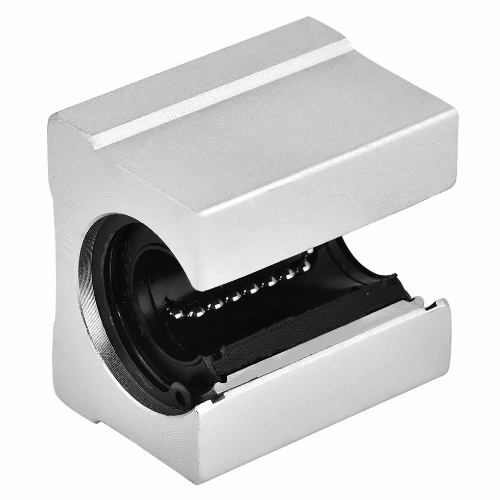 Dioche SBR16UU 16mm Bloque Deslizamiento Lineal Aluminio CNC