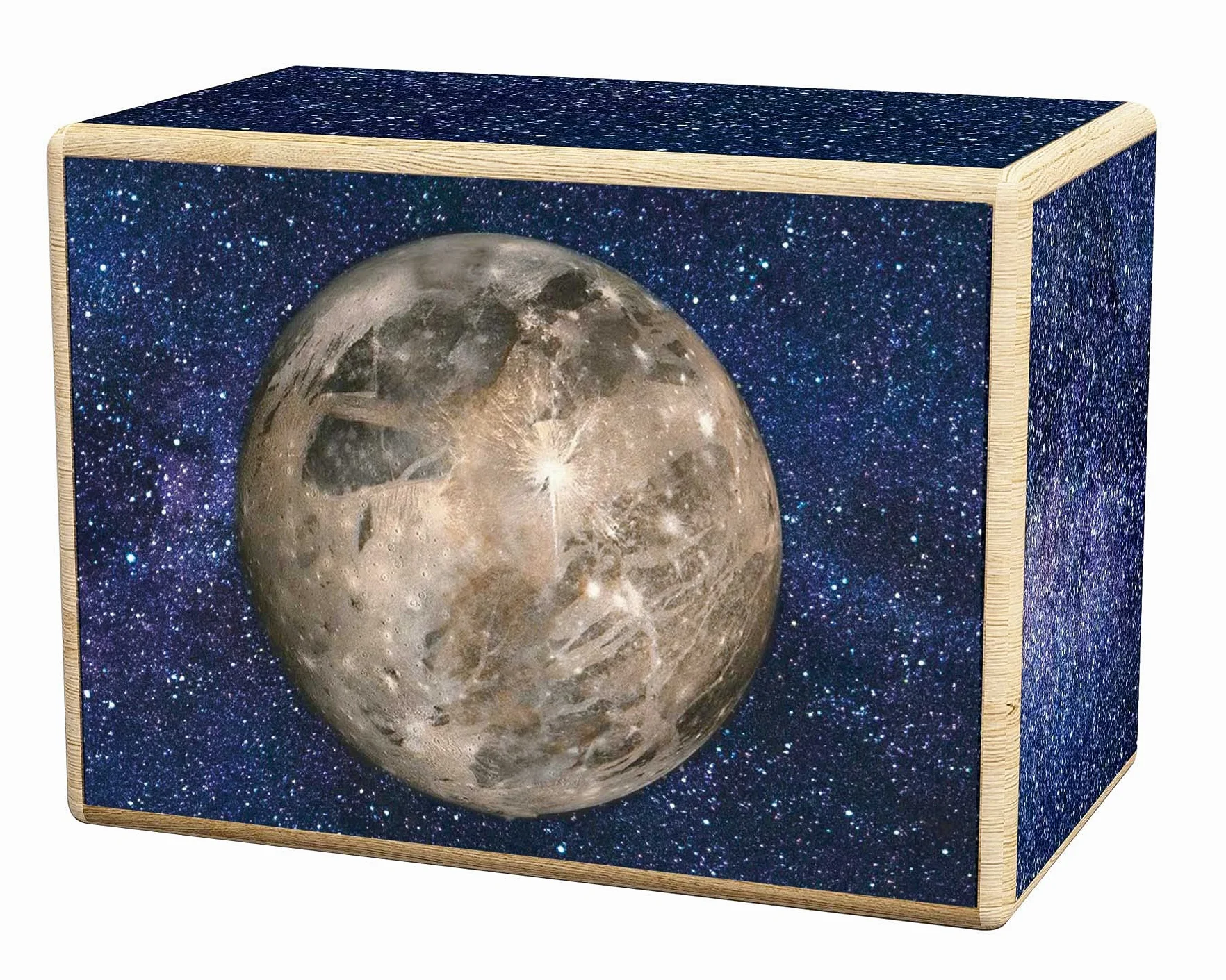 Logica Juegos Ganimedes Rompecabezas de Madera Caja Secreta 5 Pasos Dificultad 2/6 Medio Serie Star Adventures