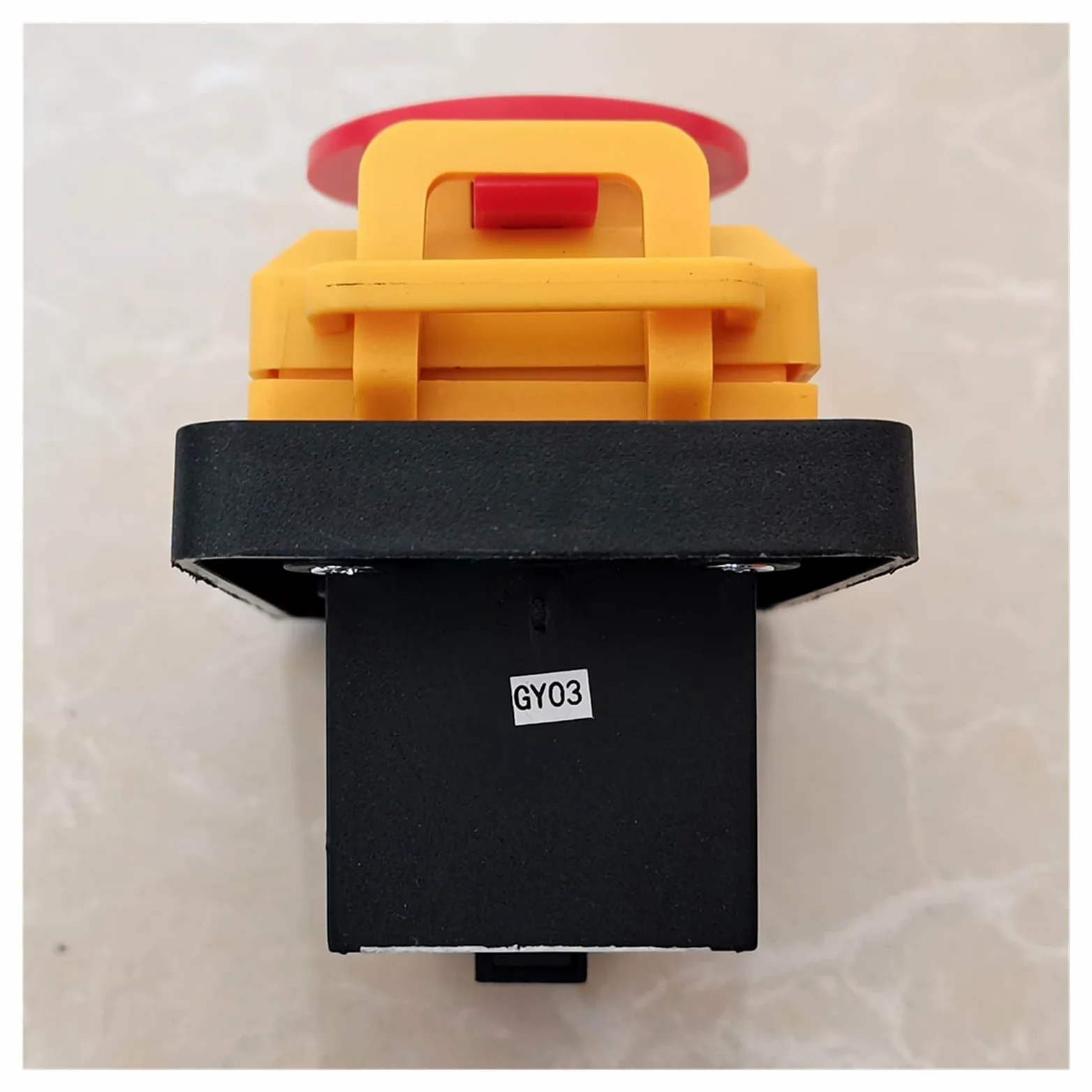 Emergency Stop Switch KJD22 4Pins Electromagnetic Switch ON-Off Emergency Stop Button Switches 250VAC 12(10) A 3(1.5) A IP54 5E4 ZL02257672X Controls Switches