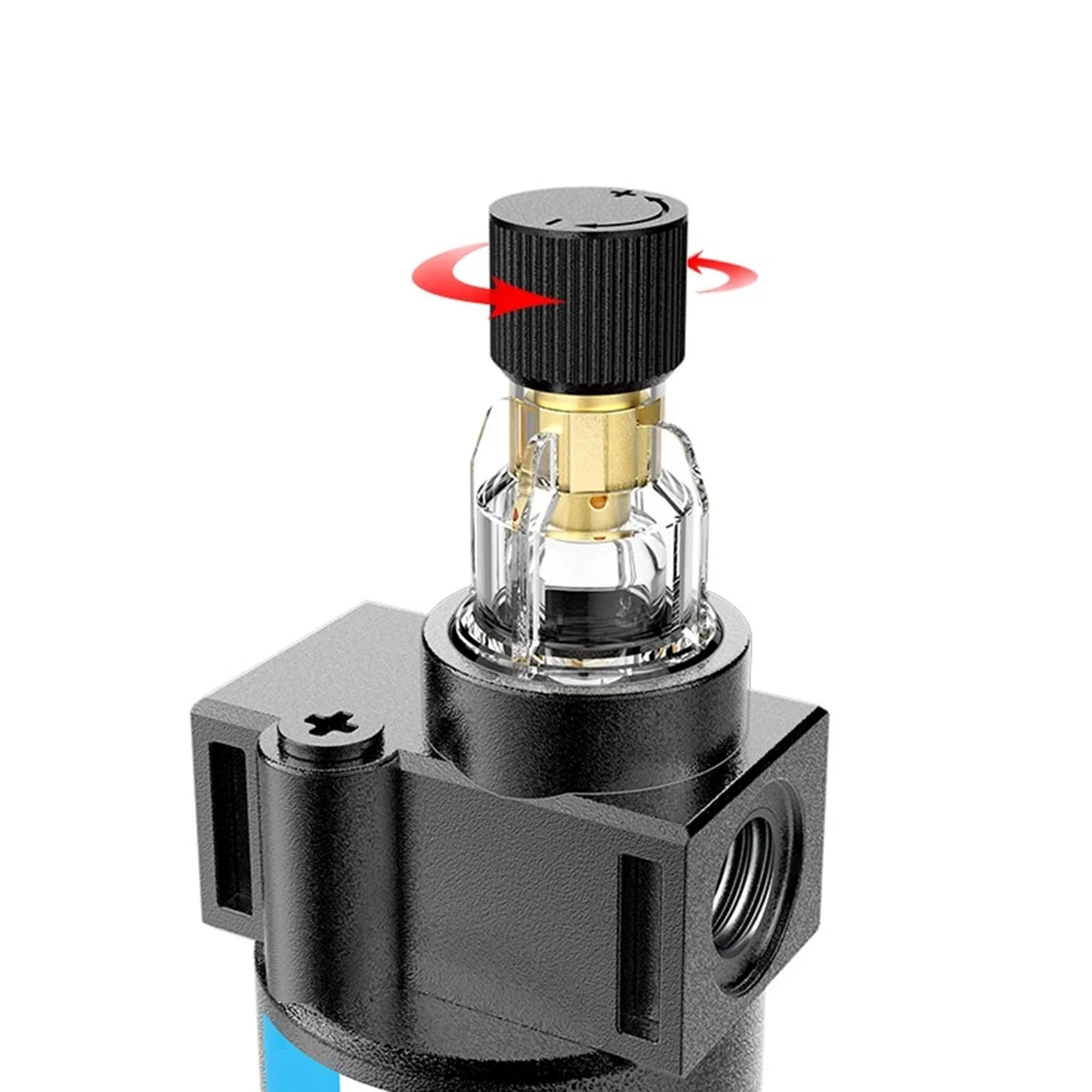 Compresor de procesador de aire AFC2000 1/4, filtro de aire, aceite y agua, regulador de presión, filtro de trampa Vavle AFC-2000(AFC-SMPM20)