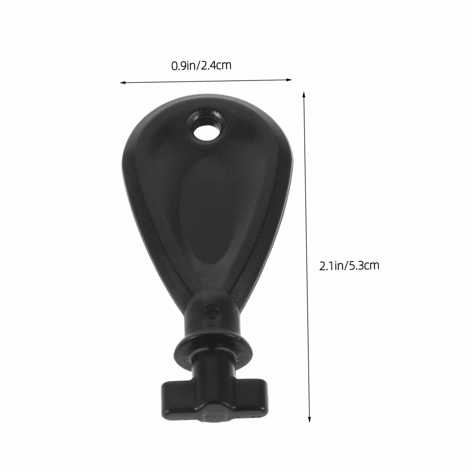 ABOOFAN Llave de Repuesto Abs Negro para Dispensador de Toallas de Papel Fuerte Conveniente Comercial