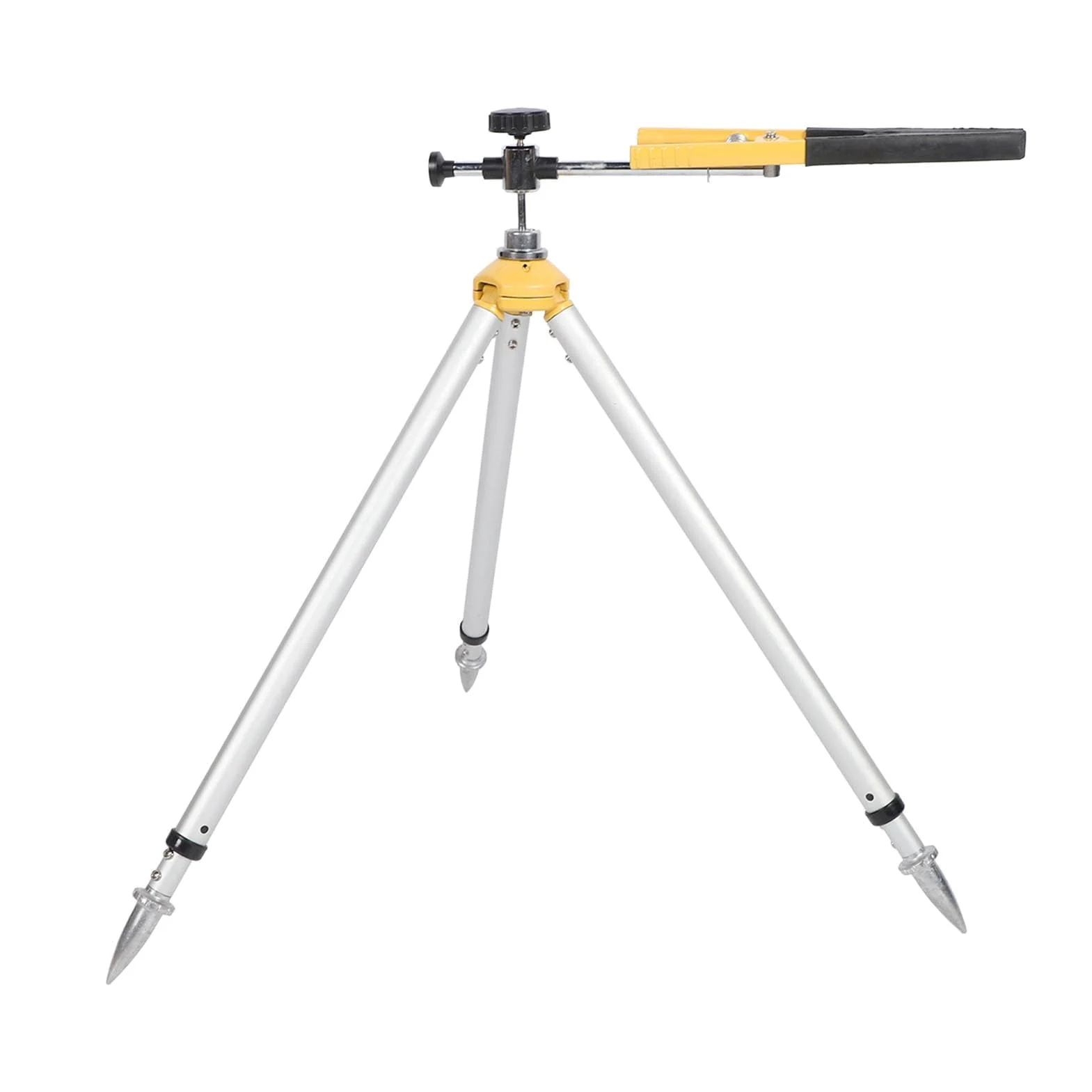 Soporte de Poste de Prisma de Estación Total, Abrazadera Ajustable Duradera para Topografía del Suelo, Aleación de Aluminio de 62-88cm