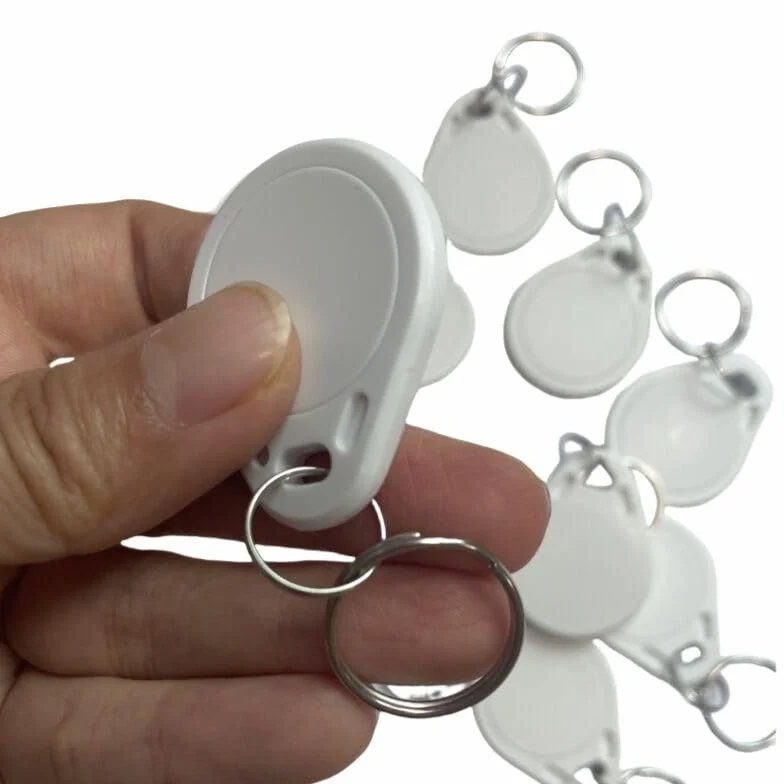YARONGTECH RFID Llavero 13,56 MHz ISO14443A Etiquetas de Control de Acceso Pack de 10