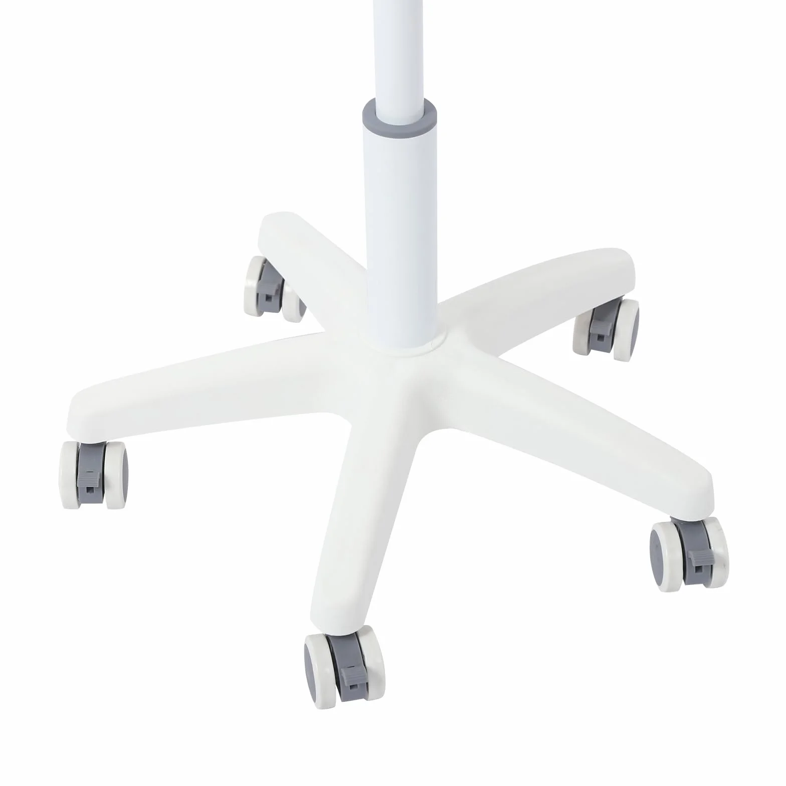 Lámpara de examen médico LED 12 W regulable 5000 – 6000 K con 5 ruedas y frenos silenciosos – 7500 lux de intensidad de iluminación, lámpara de examen para clínica dental, quirófano y