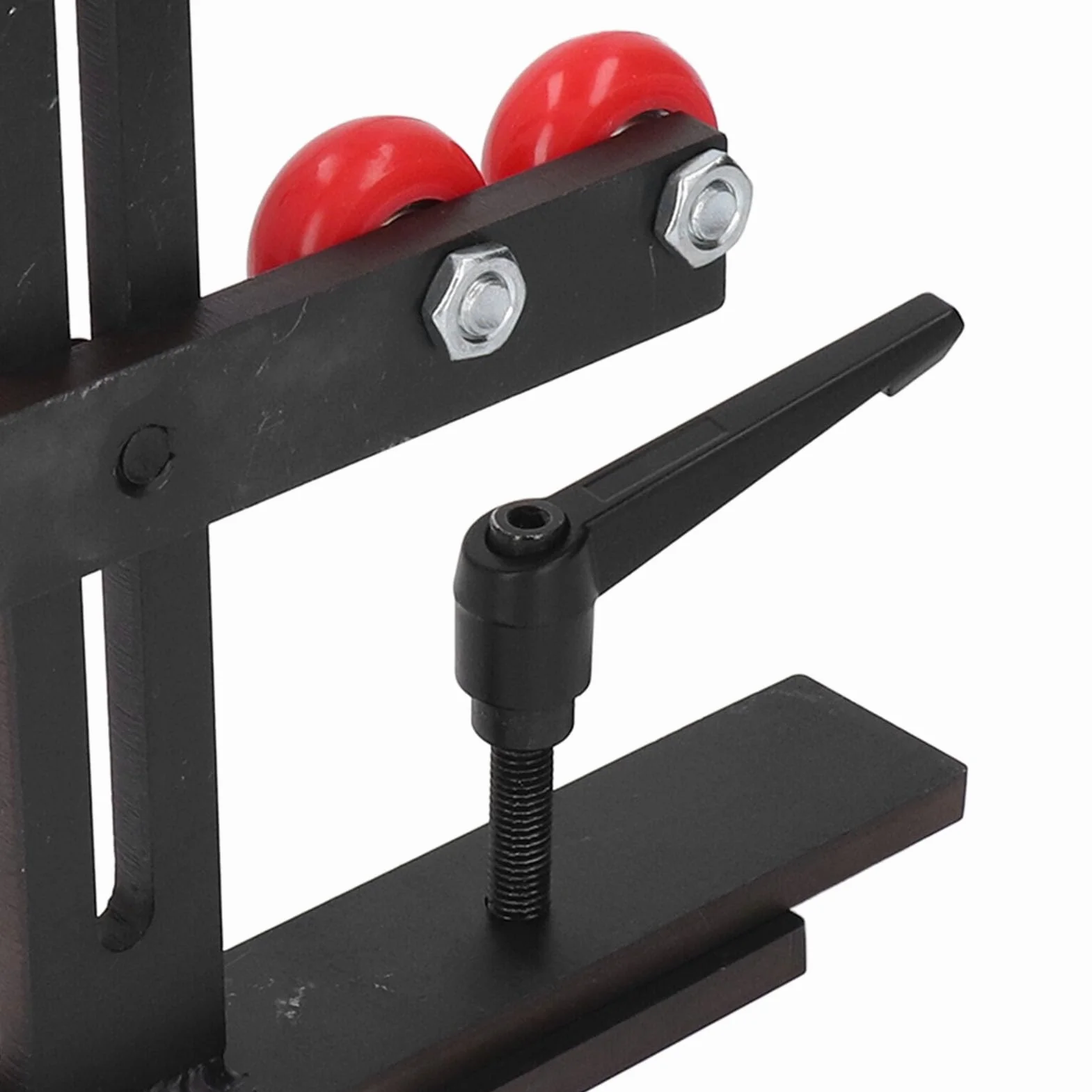 Torno de Madera Soporte Estable de Hierro Fundido con Estructura Estable para Piezas de Trabajo de Eje Largo para Carpintería, 10,6 X 7,9 Pulgadas