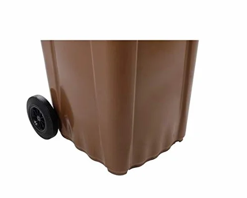 SSI Contenedor Basura 240 litros color marrón