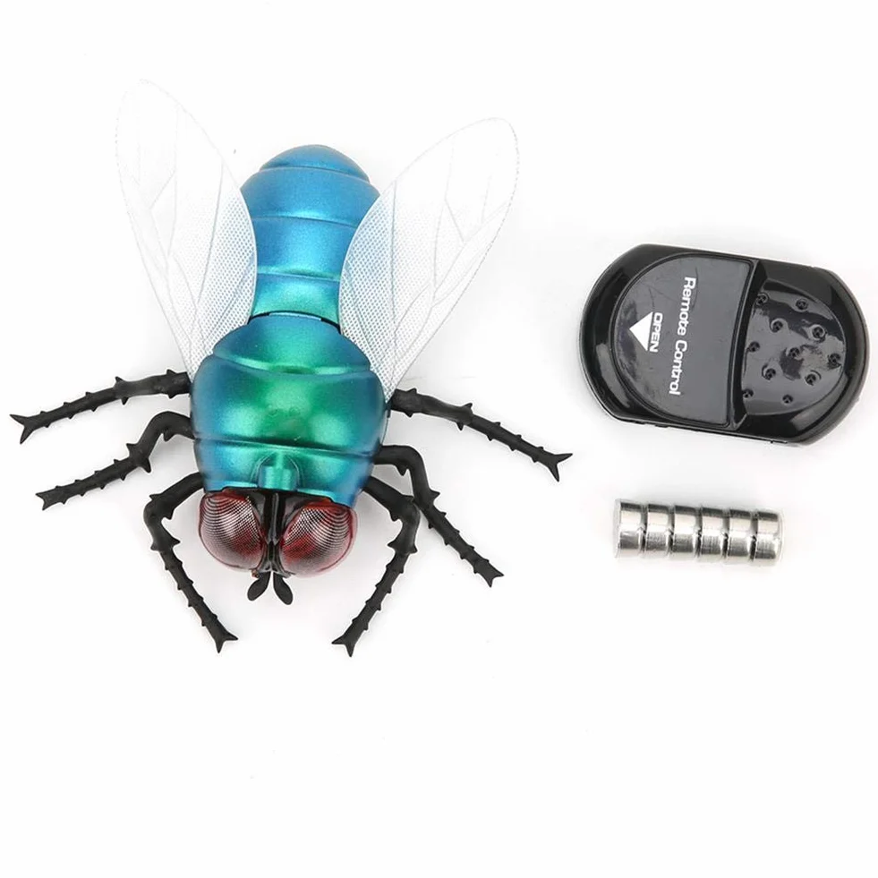 Control Remoto Mosca Juguete Insectos Realistas Broma Halloween Fiesta Educativos